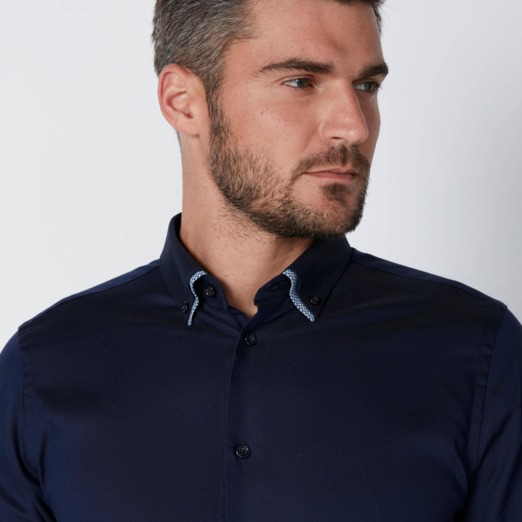 قميص سليم فيت بأكمام طويلة وياقة مزدوجة-men-clothing-shirts-image-4