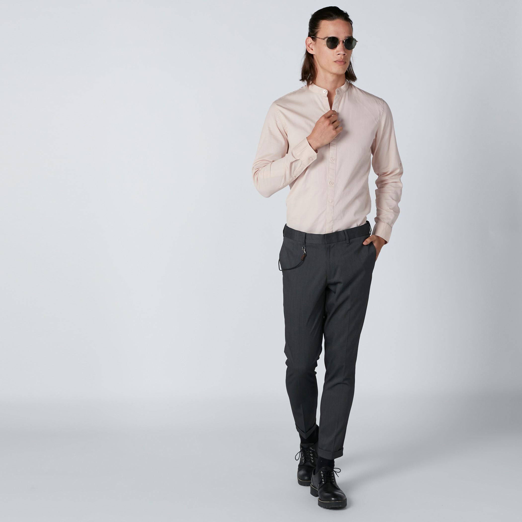 بنطال سليم فيت بجيوب-men-clothing-bottoms-trousersandchinos-trousers-image-3