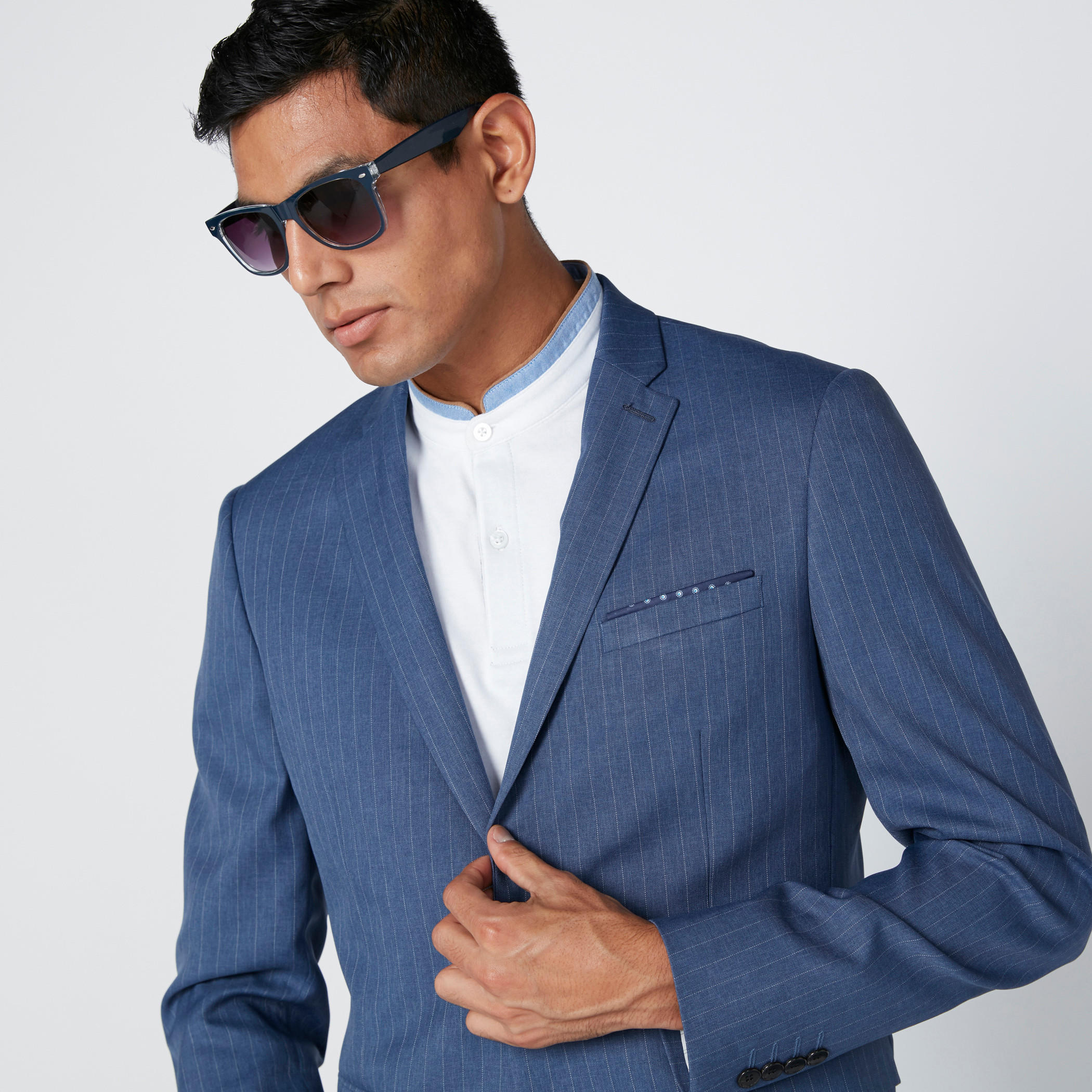 جاكيت سليم مقلم بجيوب-men-winterwear-jacketsandblazers-image-4