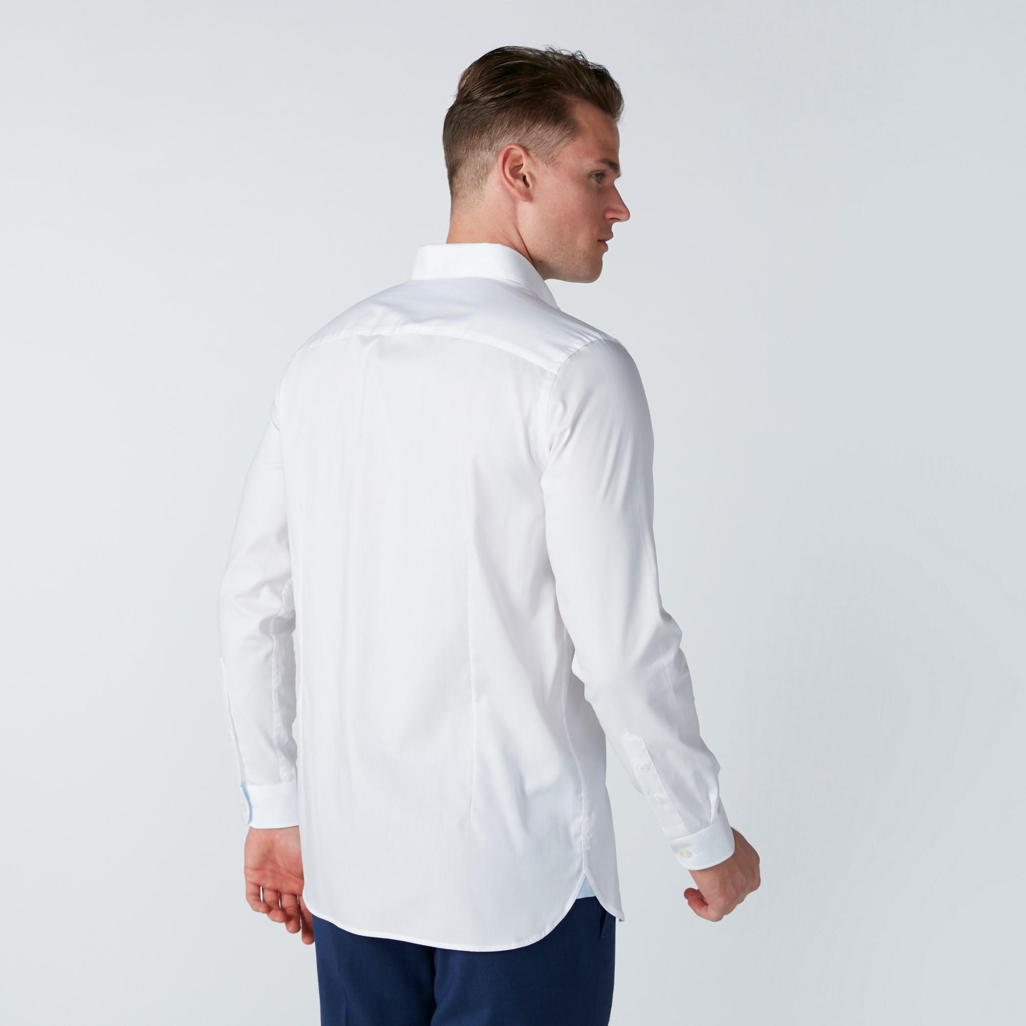 Long Sleeves Shirt in Slim Fit with Complete Placket-men-clothing-shirts-image-2