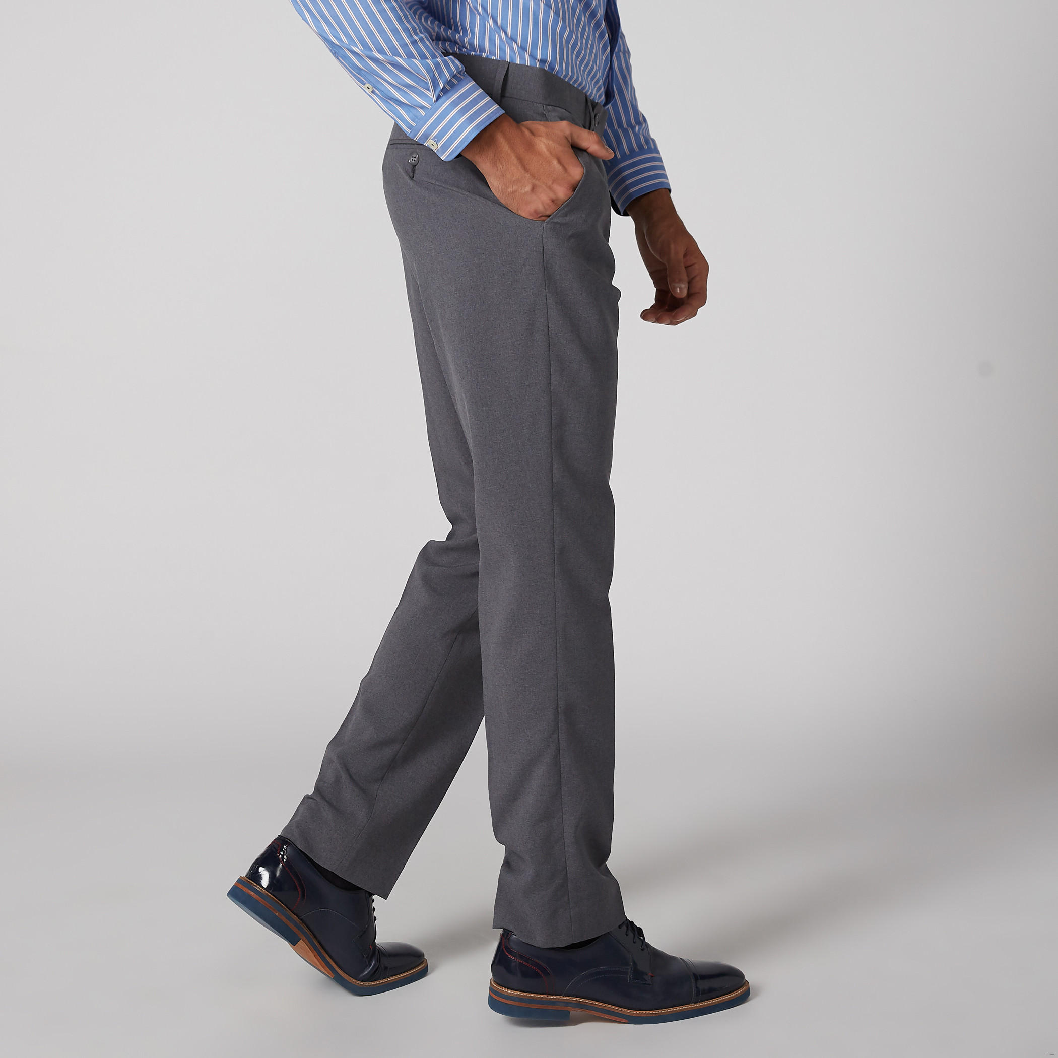 بنطال بقصّة عادية وخصر متوسط الارتفاع وجيوب -men-clothing-bottoms-trousersandchinos-trousers-image-10