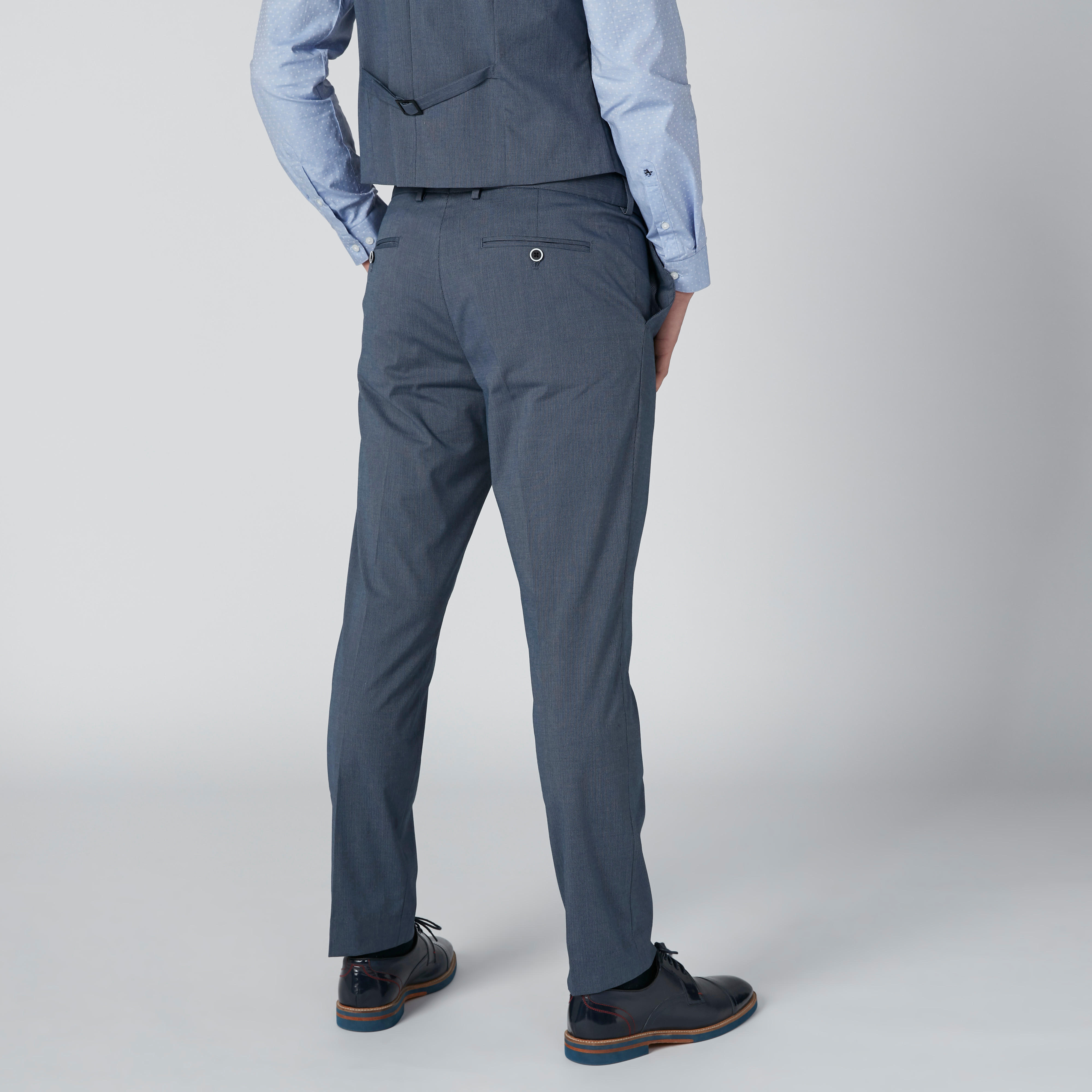 بنطال بجيوب وخصر مرن-men-clothing-bottoms-trousersandchinos-trousers-image-2