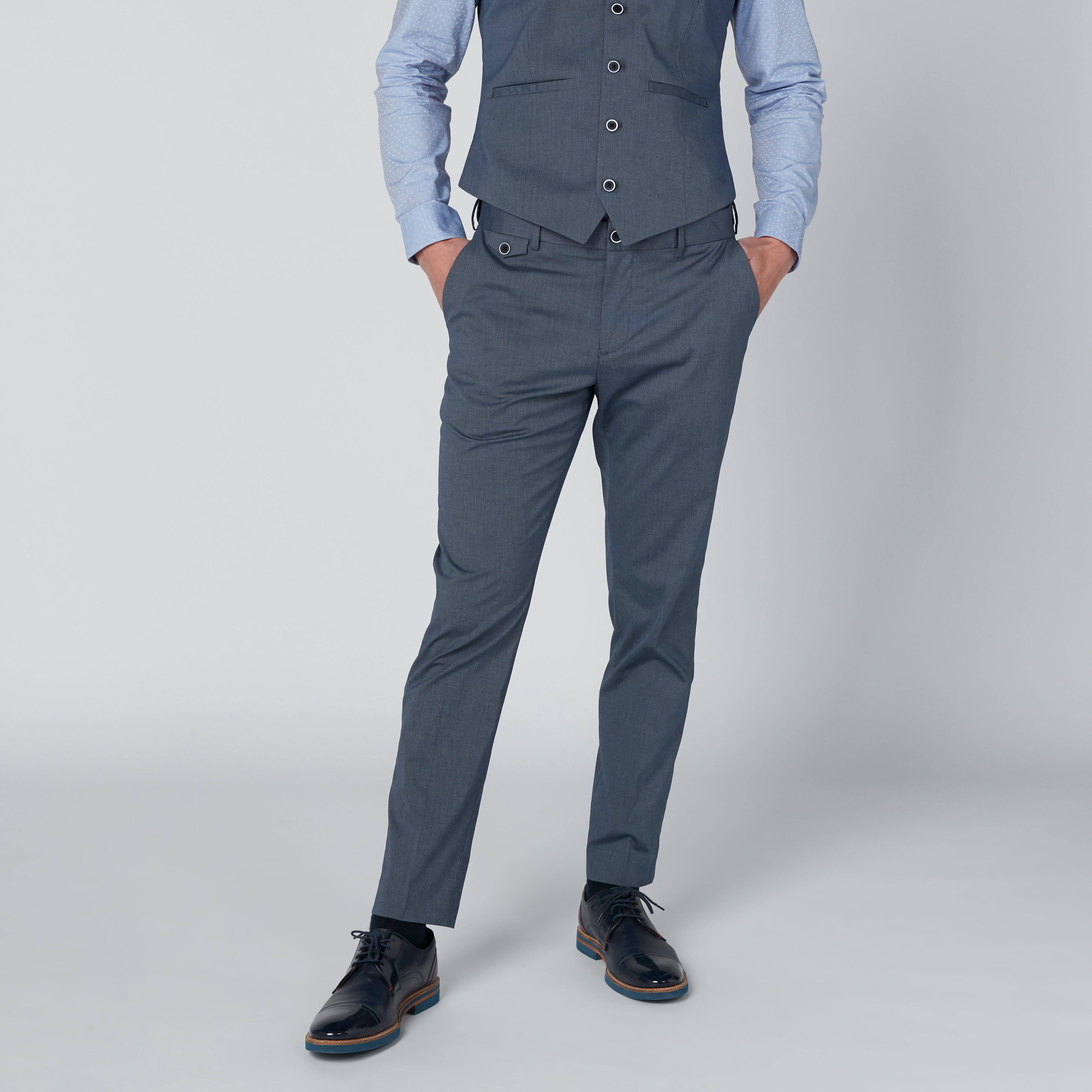 بنطال بجيوب وخصر مرن-men-clothing-bottoms-trousersandchinos-trousers-image-4