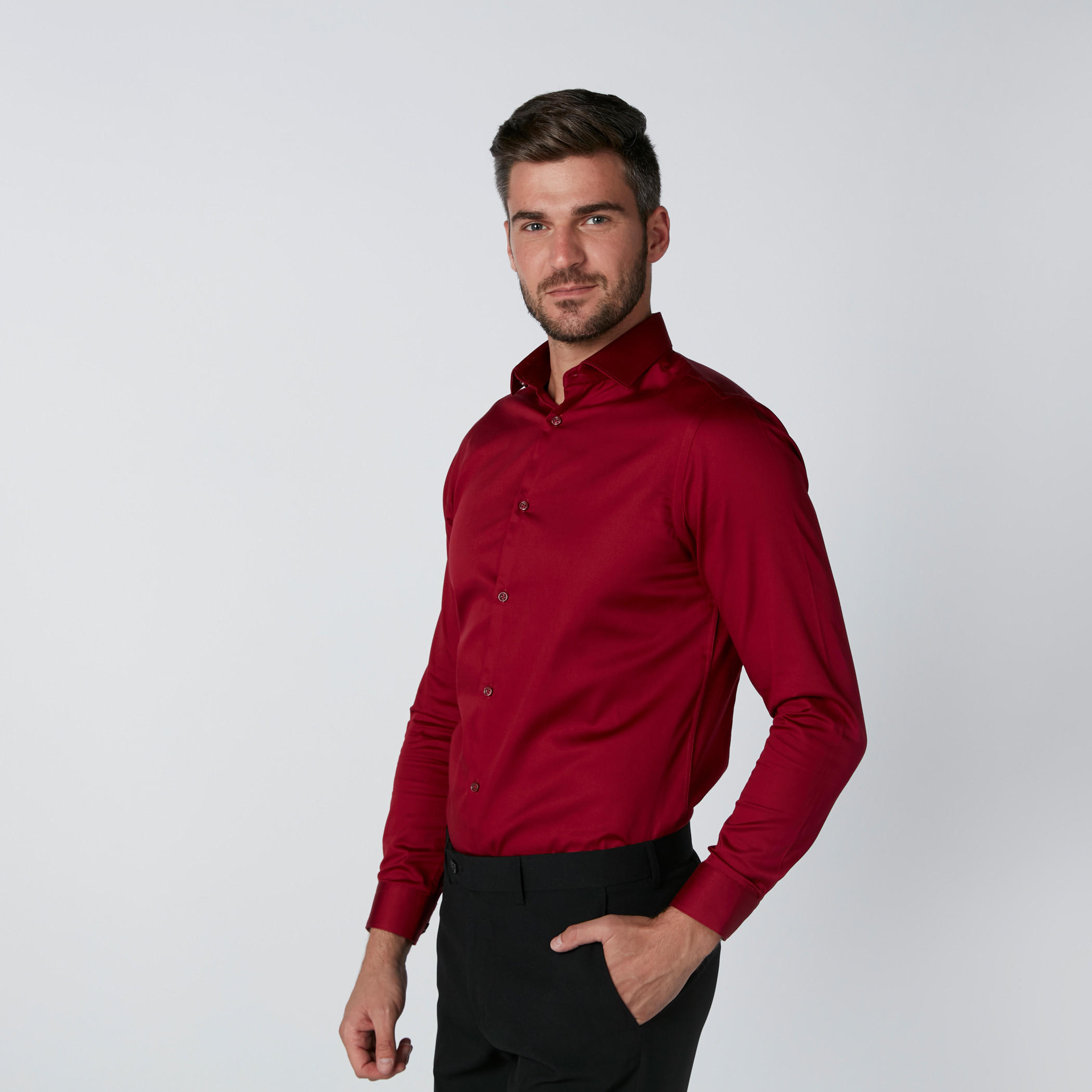 Long Sleeves Shirt with Complete Placket-men-clothing-shirts-image-1