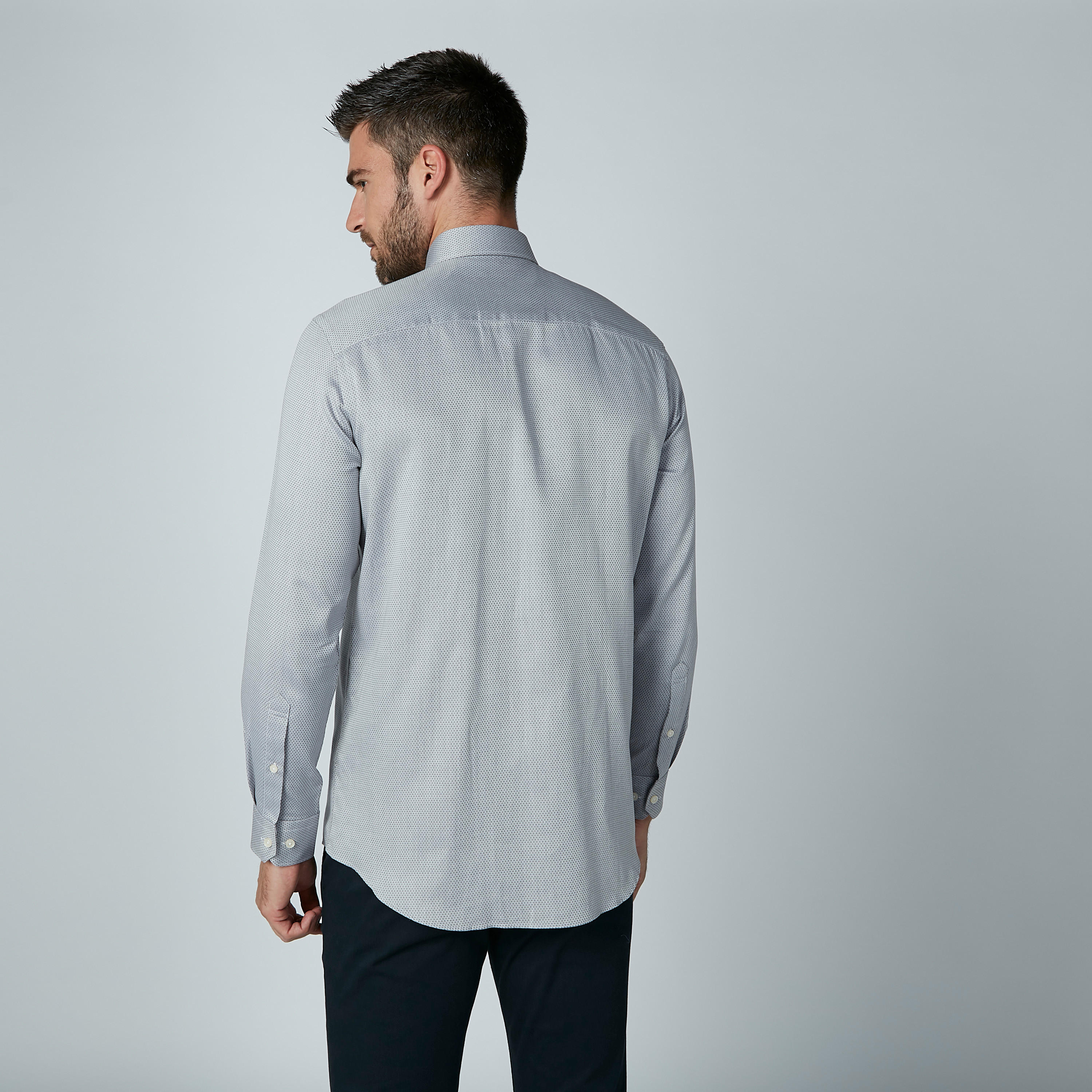 قميص رسمي بأكمام طويلة وجيب على الصدر-men-clothing-shirts-image-4