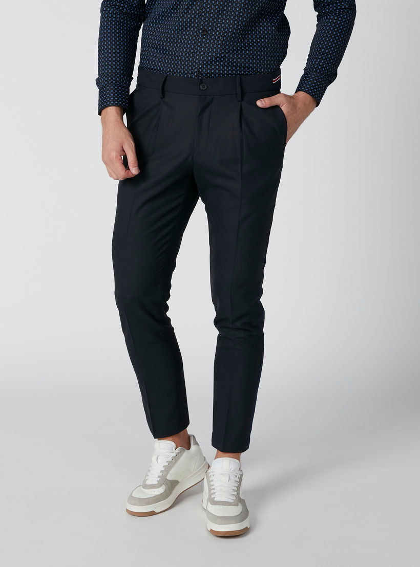بنطال طويل بجيوب وشريطة-men-clothing-bottoms-trousersandchinos-trousers-image-2