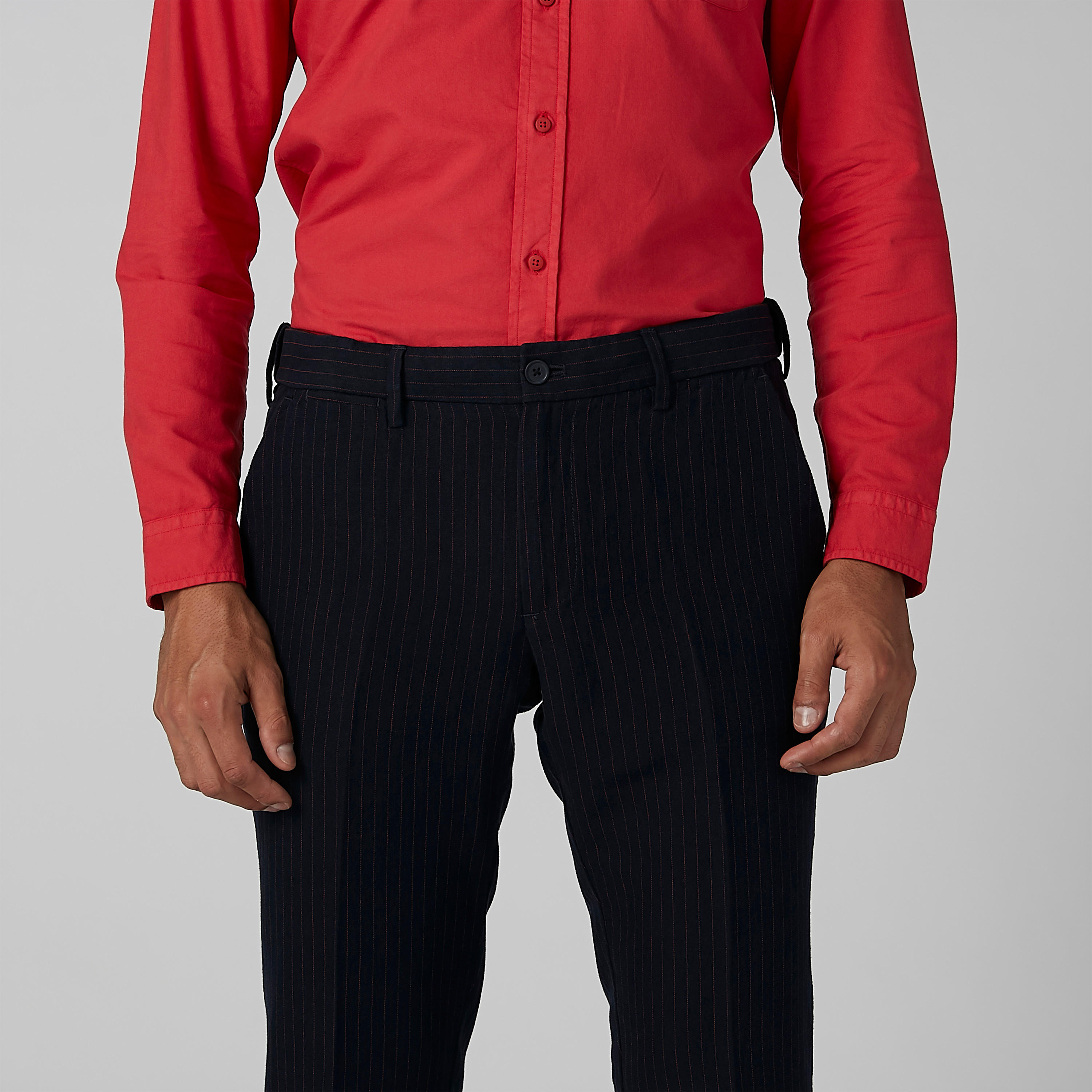 بنطال طويل مقلّم بجيوب وحلقات للحزام-men-clothing-bottoms-trousersandchinos-trousers-image-4