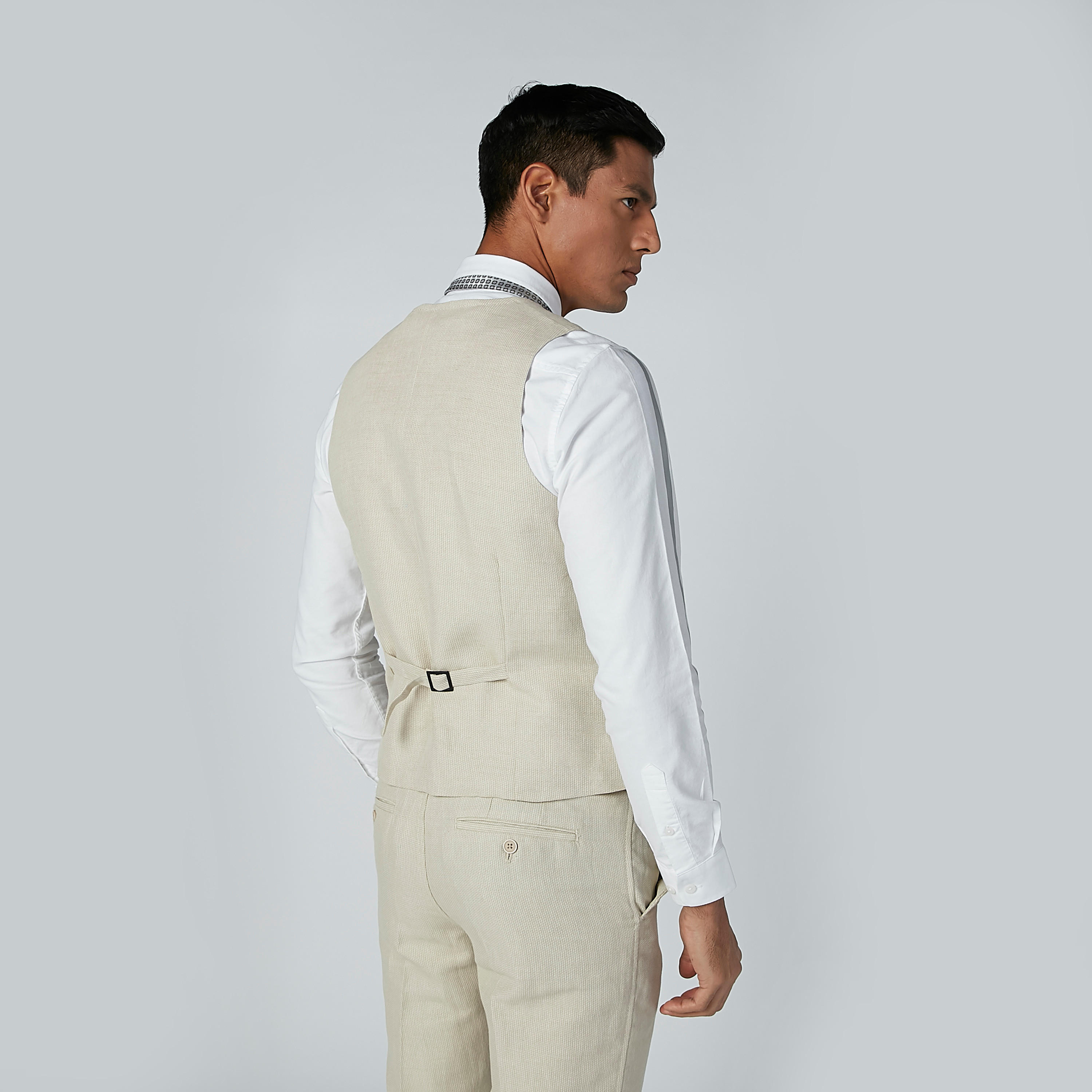 Textured Waistcoat with Button Closure and Pockets-men-clothing-jacketsandblazers-coats-image-5