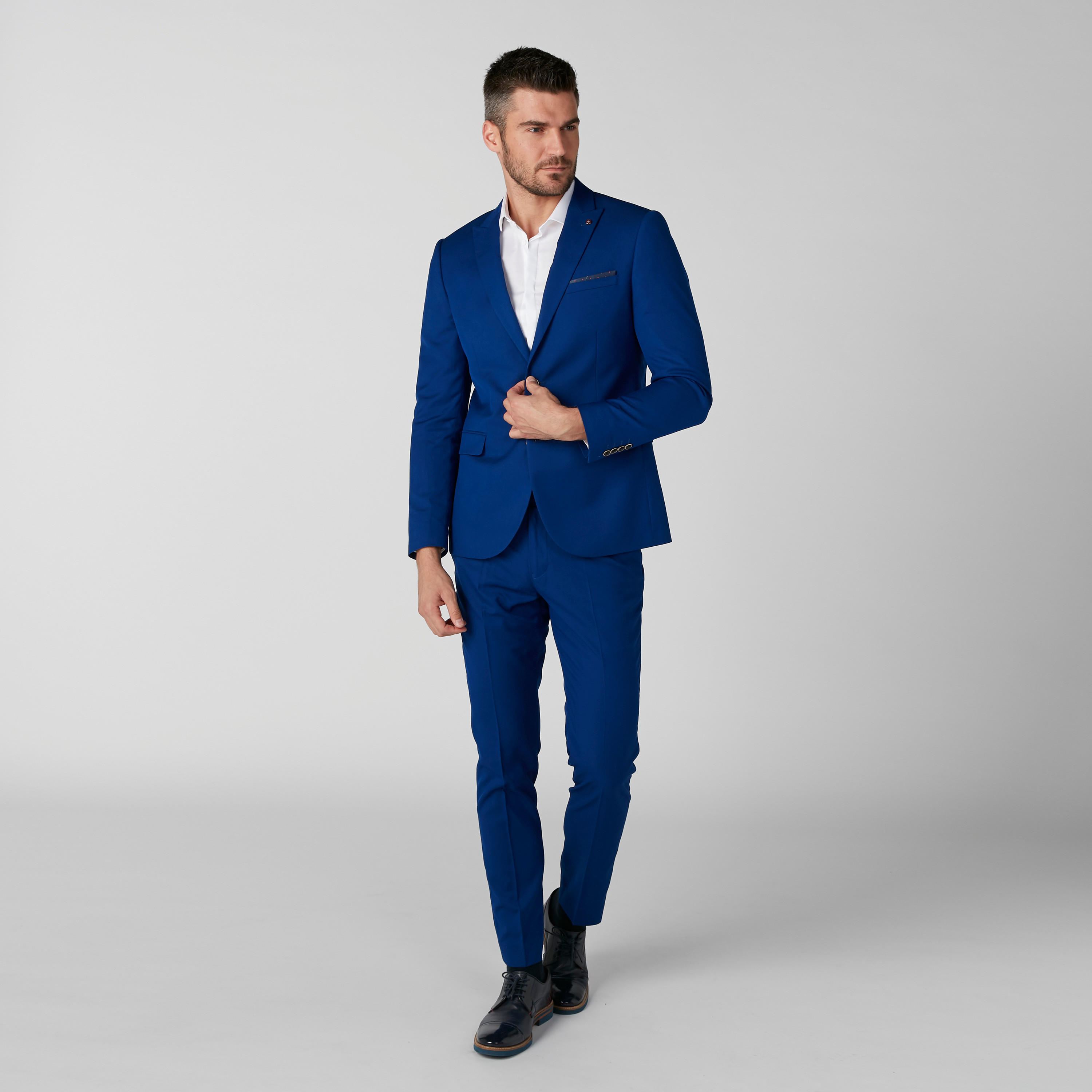 Textured Formal Blazer in Slim Fit with Button Closure-men-winterwear-jacketsandblazers-image-10