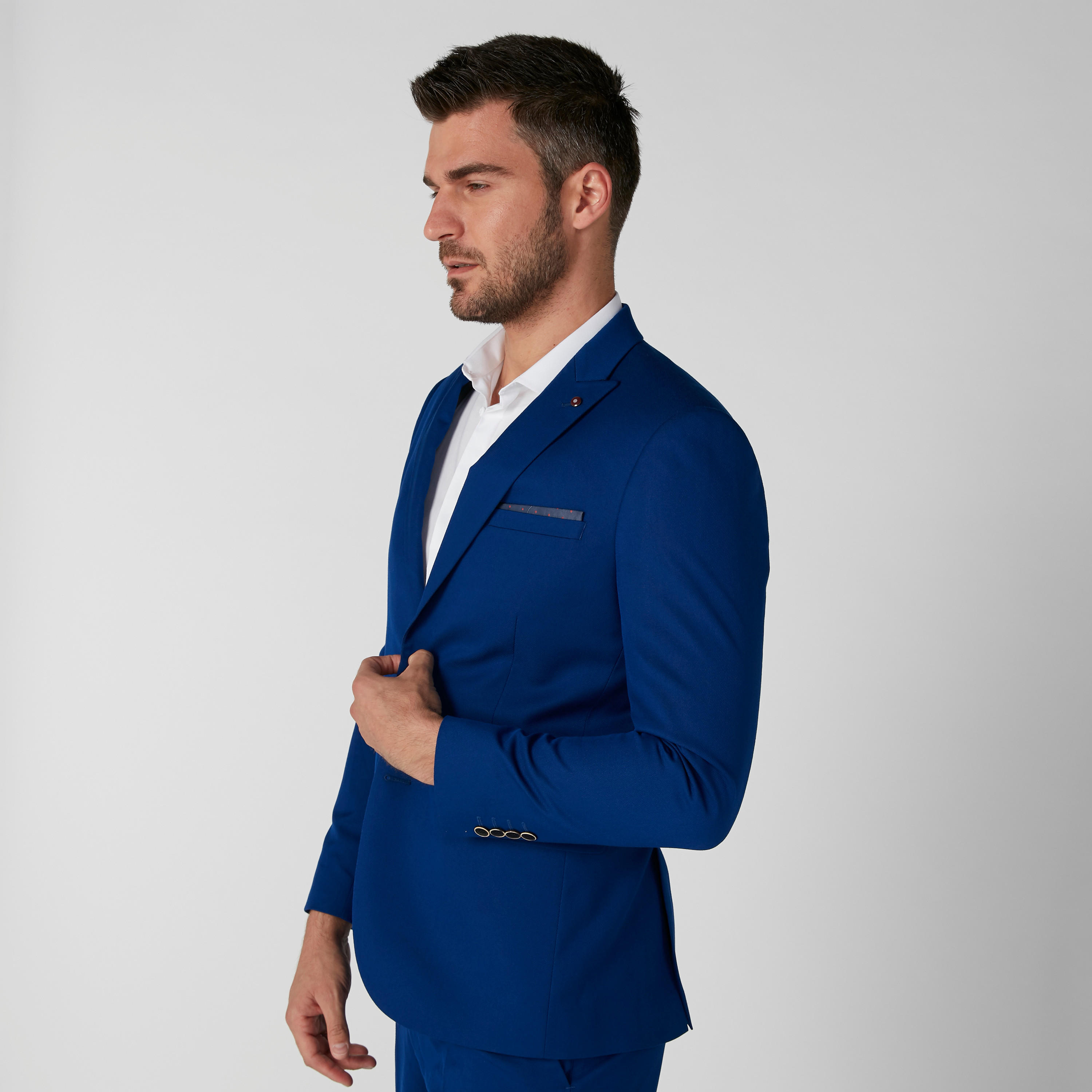 Textured Formal Blazer in Slim Fit with Button Closure-men-winterwear-jacketsandblazers-image-11