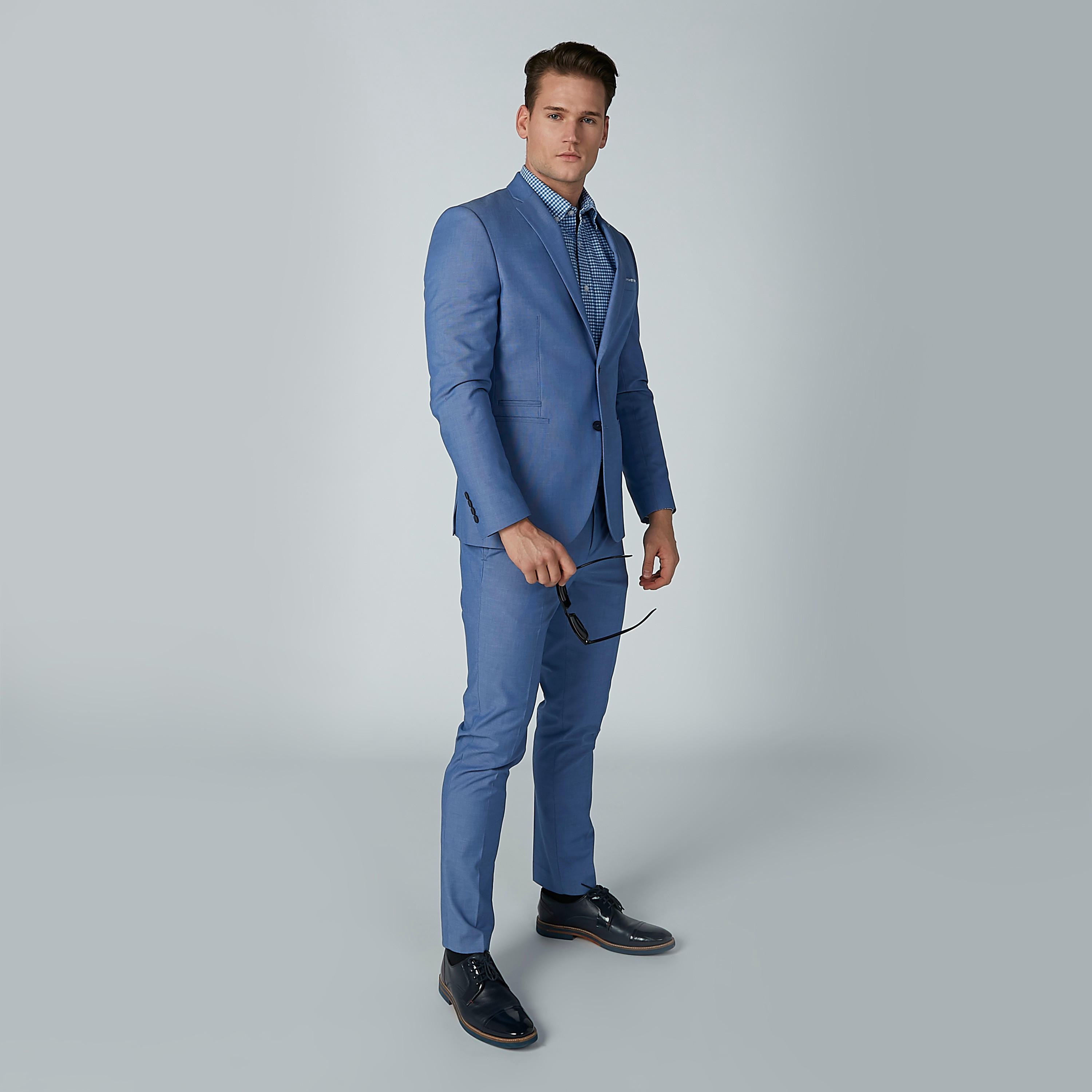 بنطال رسمي طويل سادة بجيوب-men-clothing-bottoms-trousersandchinos-trousers-image-1