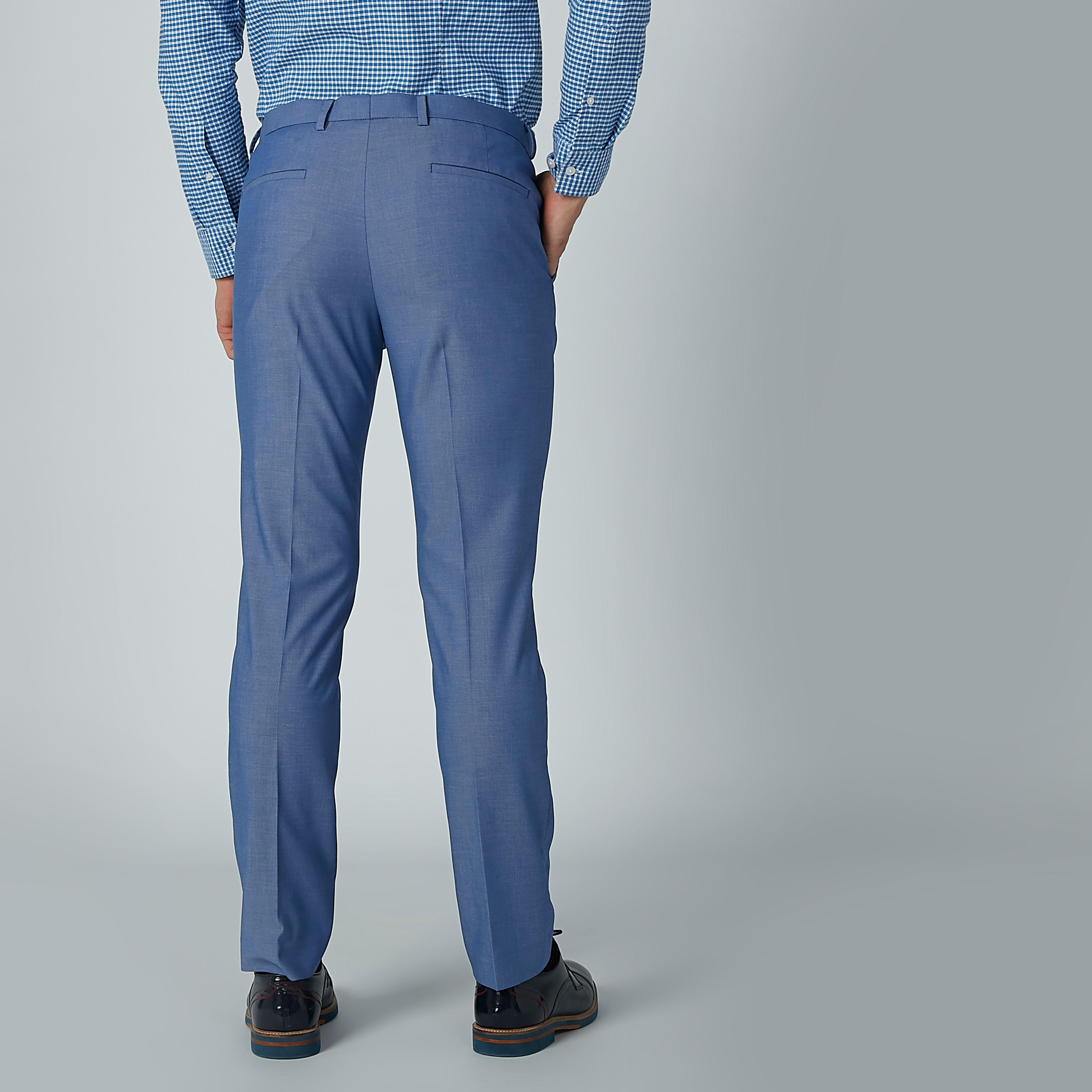 Full Length Plain Formal Trousers with Pocket Detail-men-clothing-bottoms-trousersandchinos-trousers-image-4