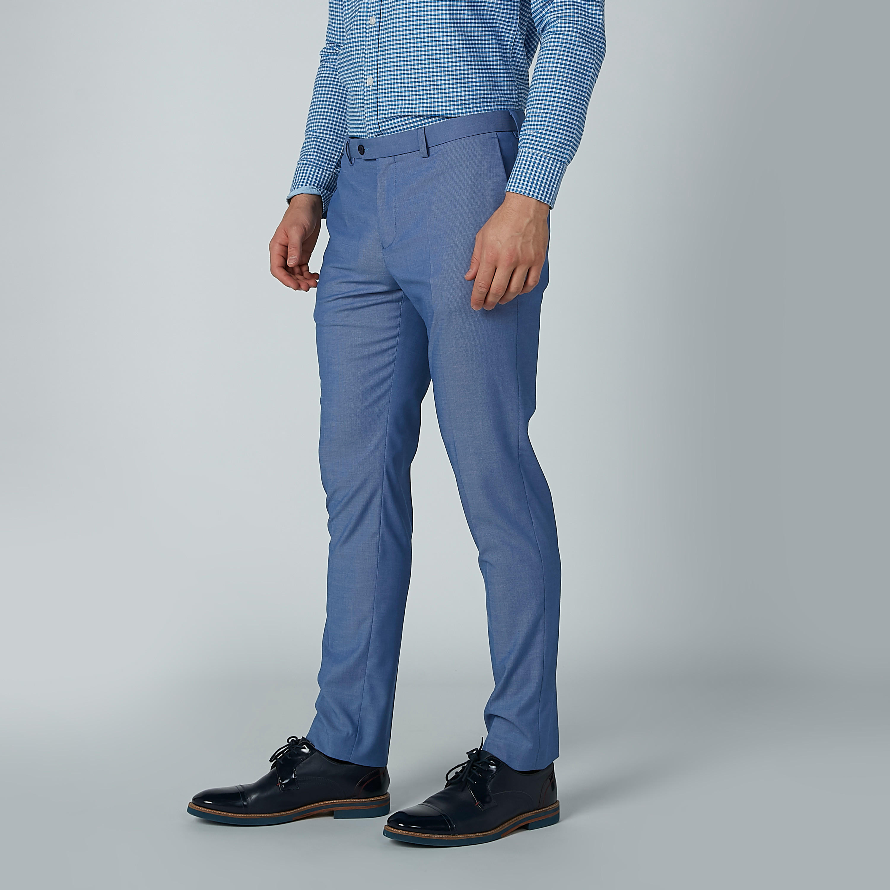 Full Length Plain Formal Trousers with Pocket Detail-men-clothing-bottoms-trousersandchinos-trousers-image-5