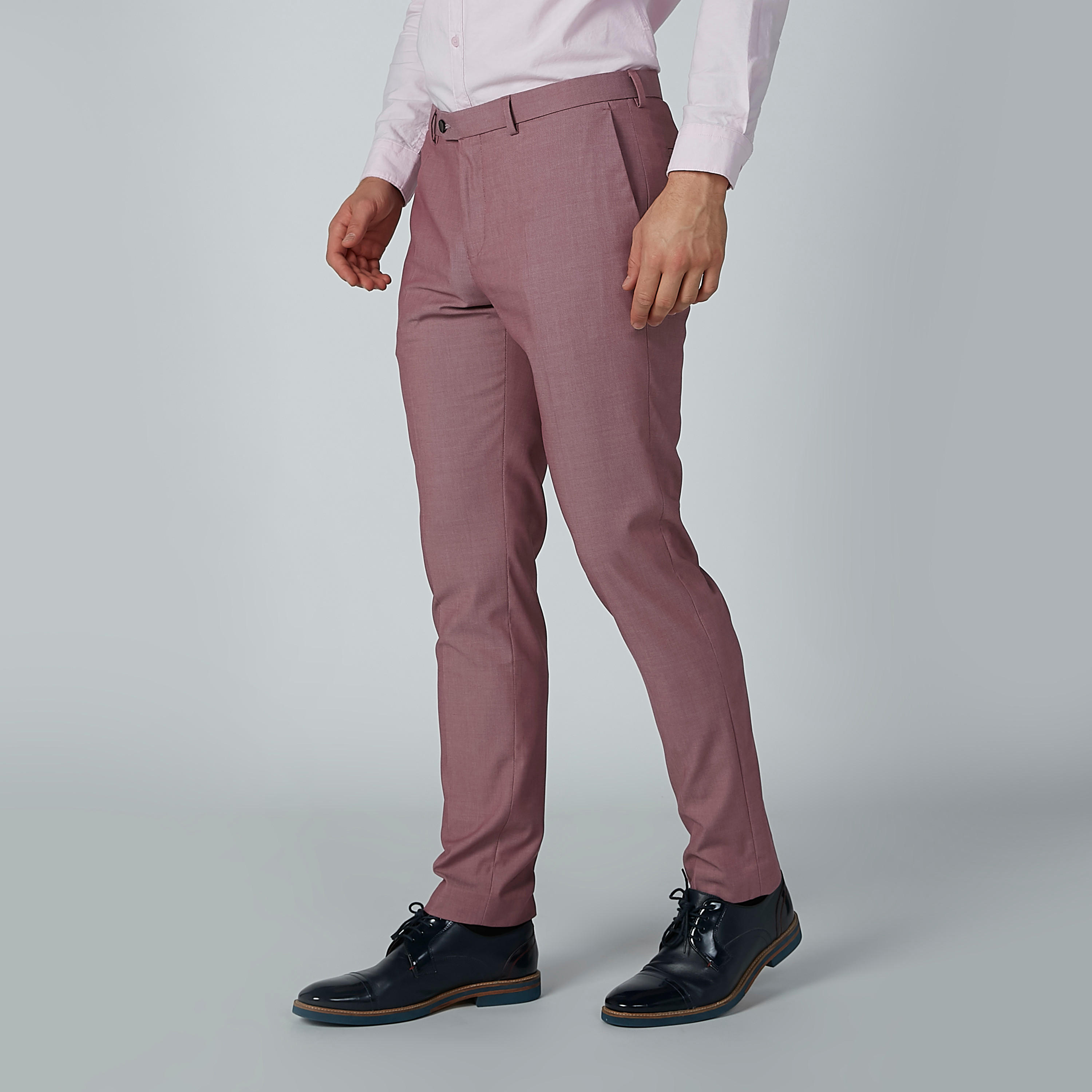 بنطال رسمي طويل سادة بجيوب-men-clothing-bottoms-trousersandchinos-trousers-image-1
