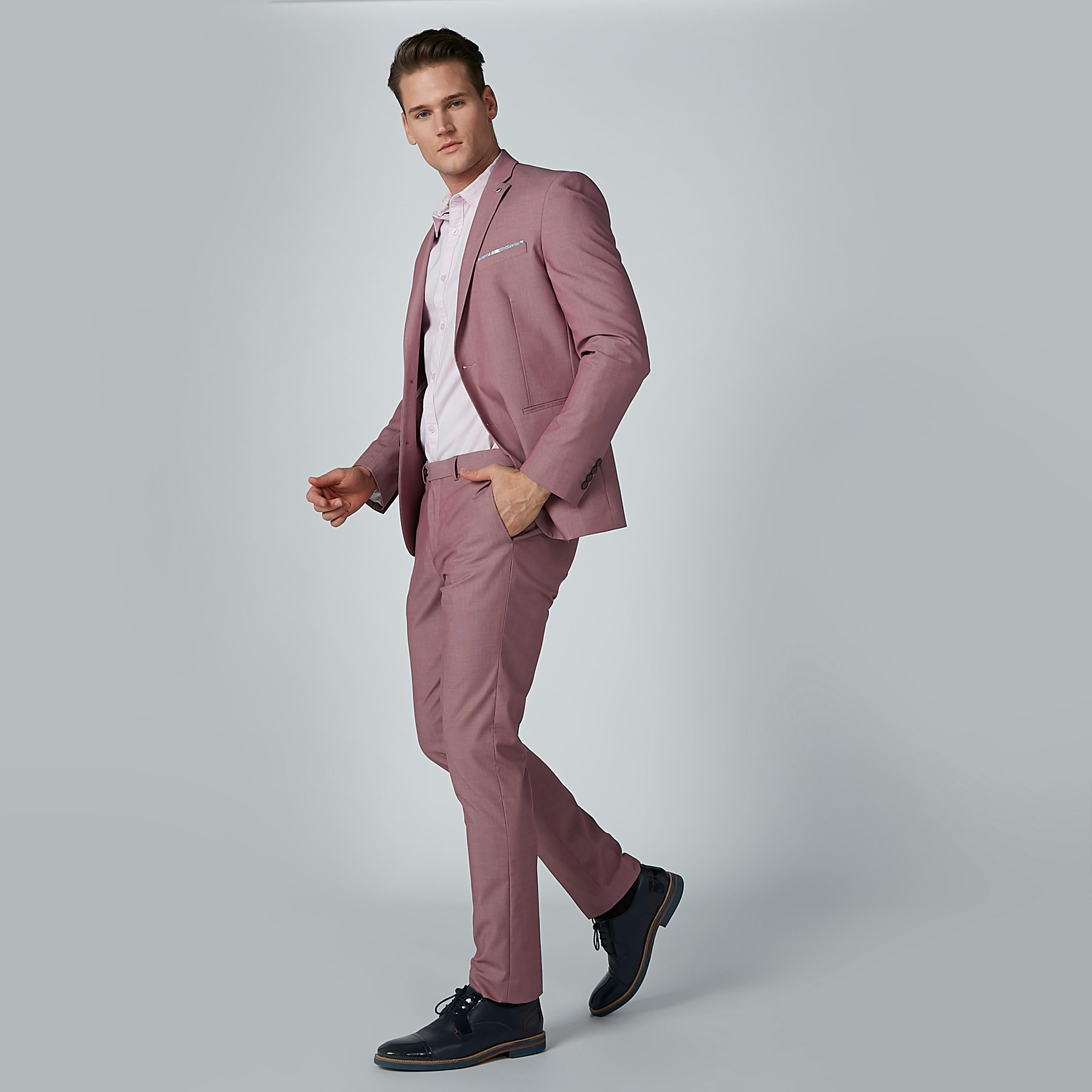 بنطال رسمي طويل سادة بجيوب-men-clothing-bottoms-trousersandchinos-trousers-image-2