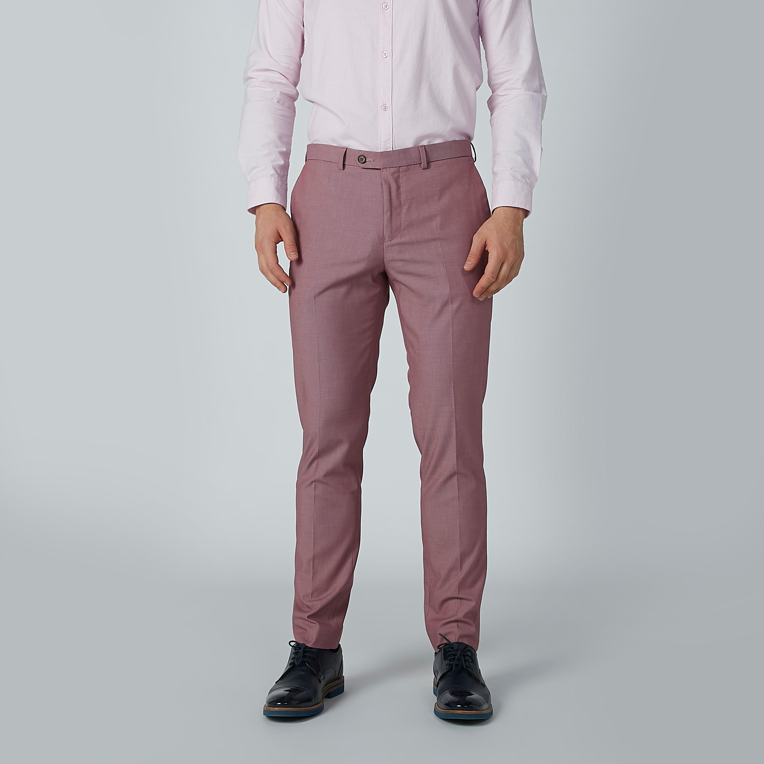 بنطال رسمي طويل سادة بجيوب-men-clothing-bottoms-trousersandchinos-trousers-image-4