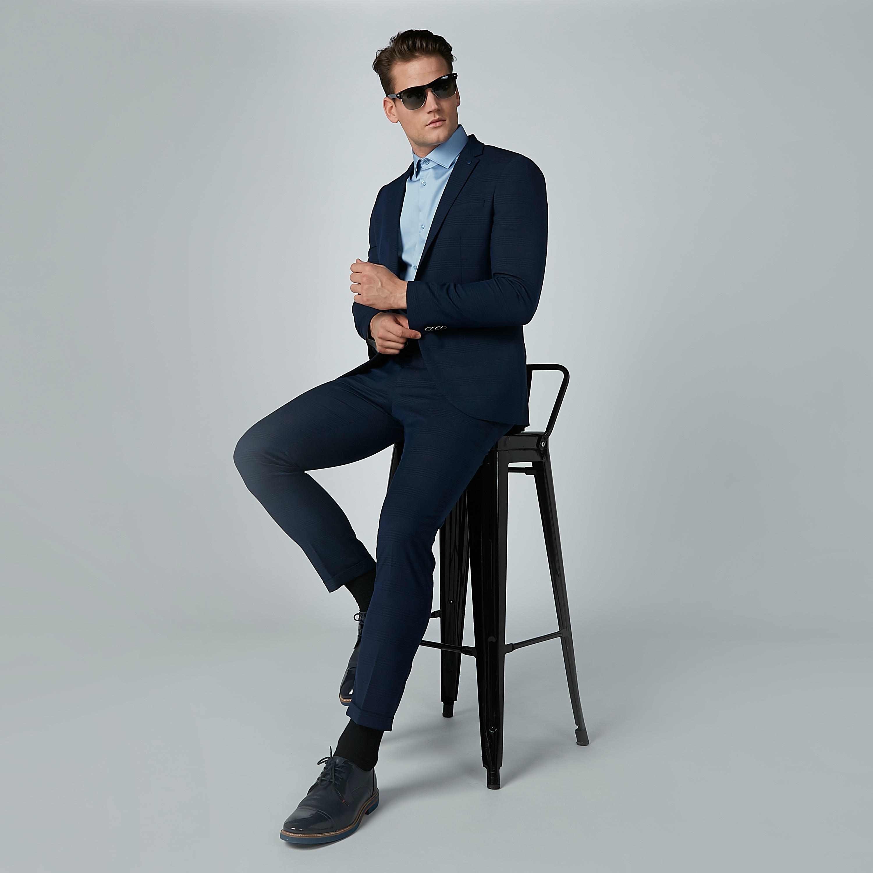 Plain Trousers with Pocket Detail-men-clothing-bottoms-trousersandchinos-trousers-image-3