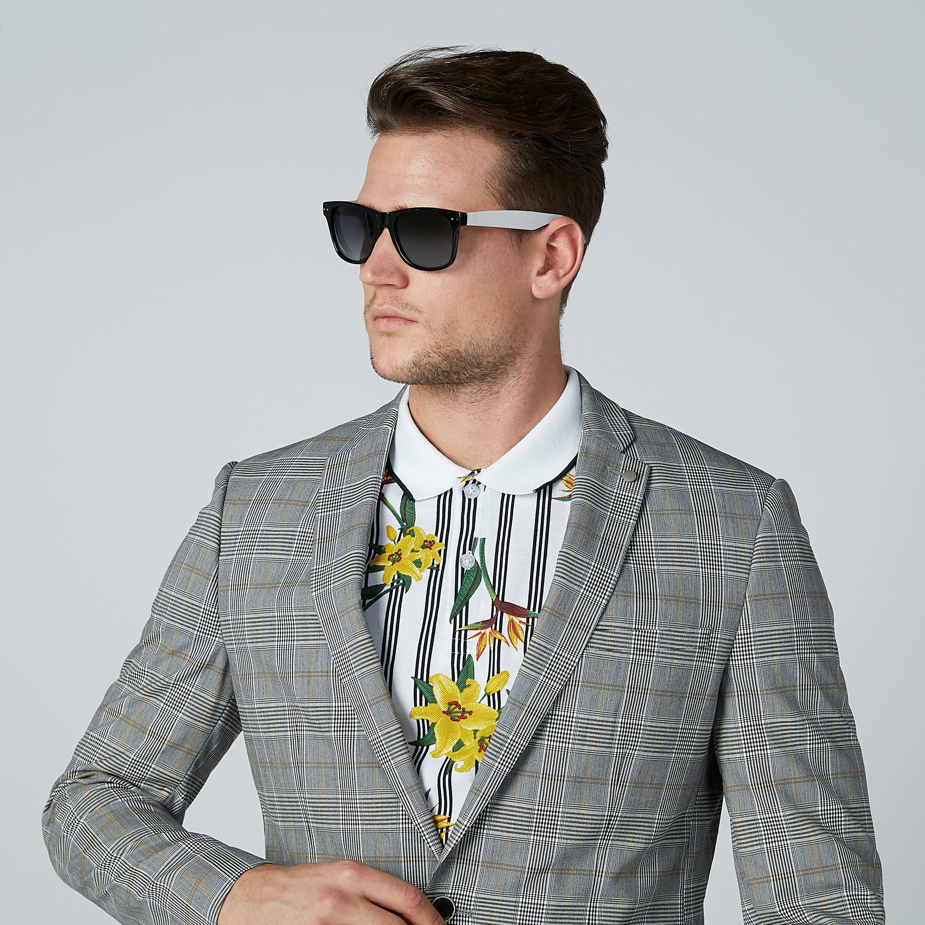بليزر كاروهات بأكمام طويلة وجيوب-men-winterwear-jacketsandblazers-image-1
