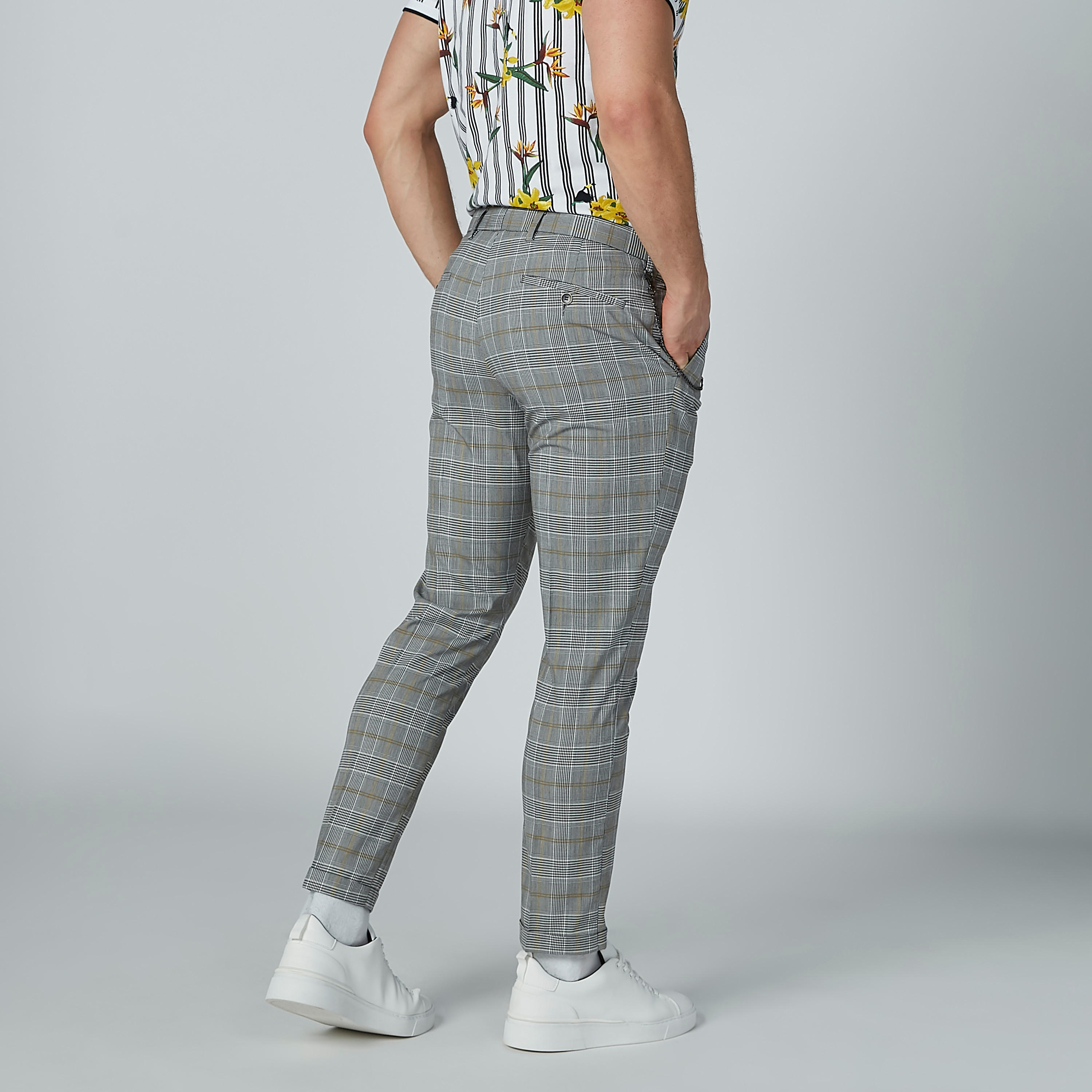 بنطال كاروهات بسحّاب إغلاق وجيوب-men-clothing-bottoms-trousersandchinos-trousers-image-6