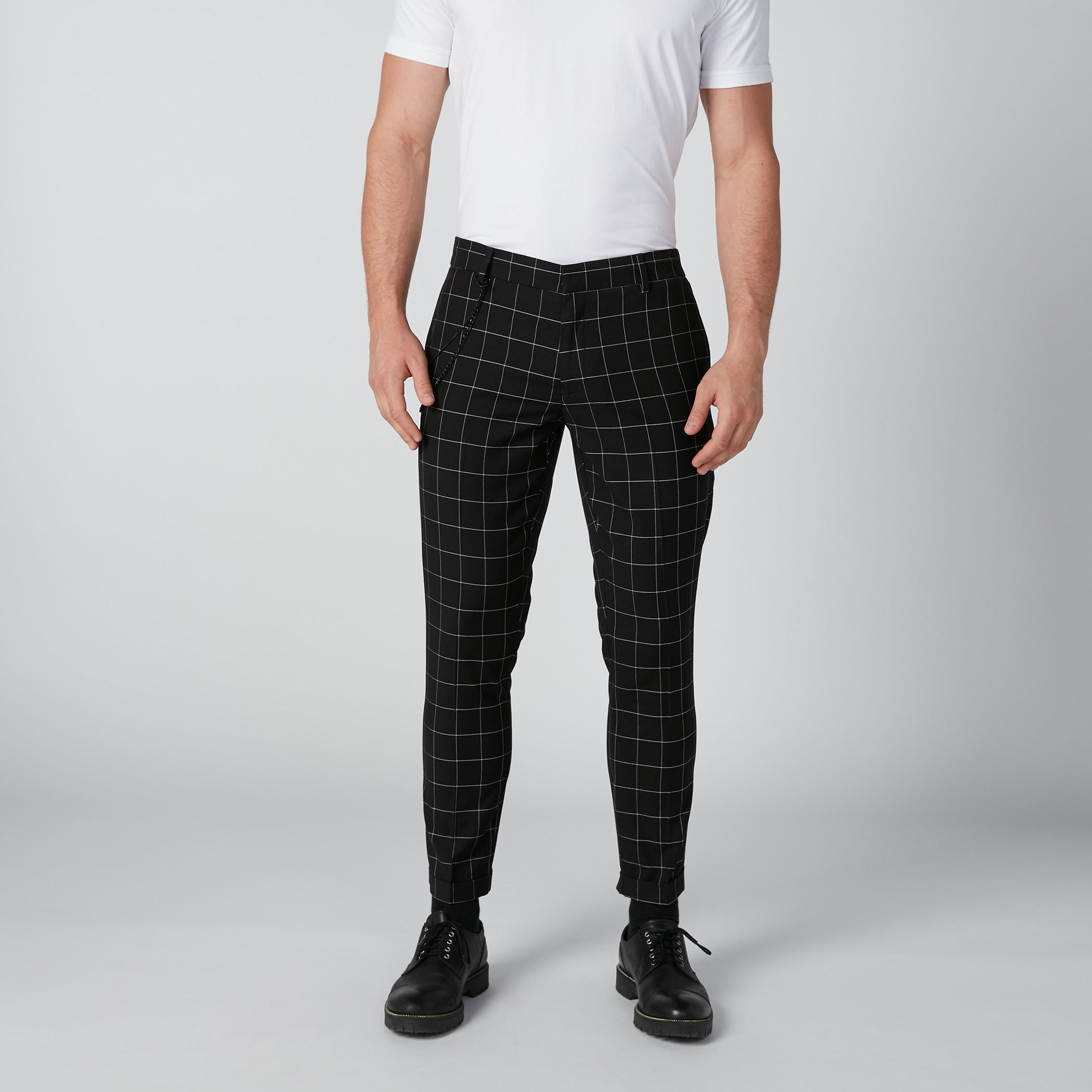 بنطال كاروهات بجيوب وسلسلة-men-clothing-bottoms-trousersandchinos-trousers-image-2