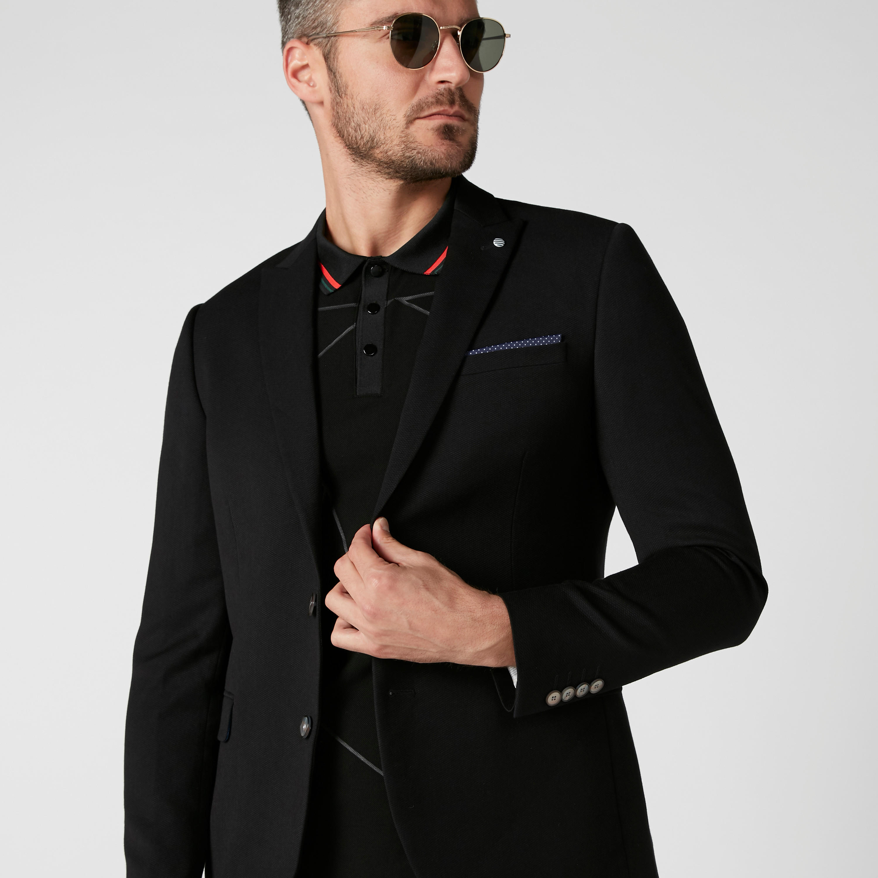 بليزر سليم فيت بأكمام طويلة وجيوب-men-winterwear-jacketsandblazers-image-6