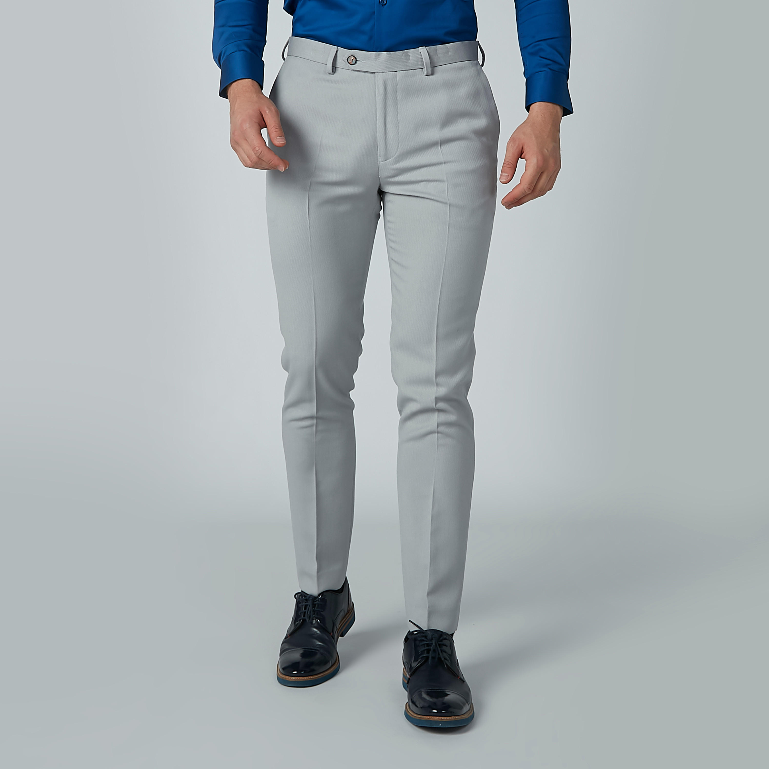بنطال رسمي سادة بجيوب-men-clothing-bottoms-trousersandchinos-trousers-image-3