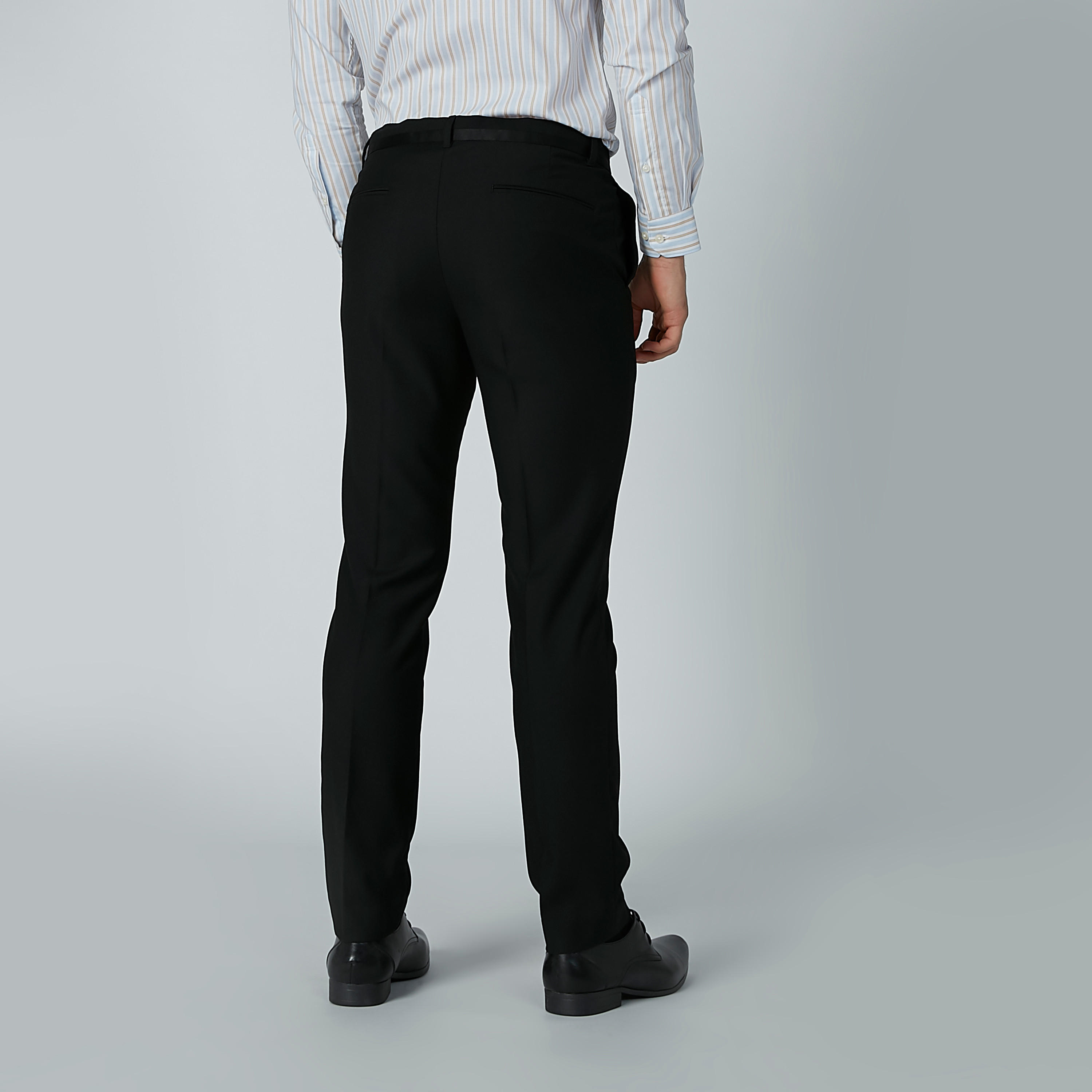 بنطال رسمي سادة بسحّاب إغلاق وجيوب-men-clothing-bottoms-trousersandchinos-trousers-image-5