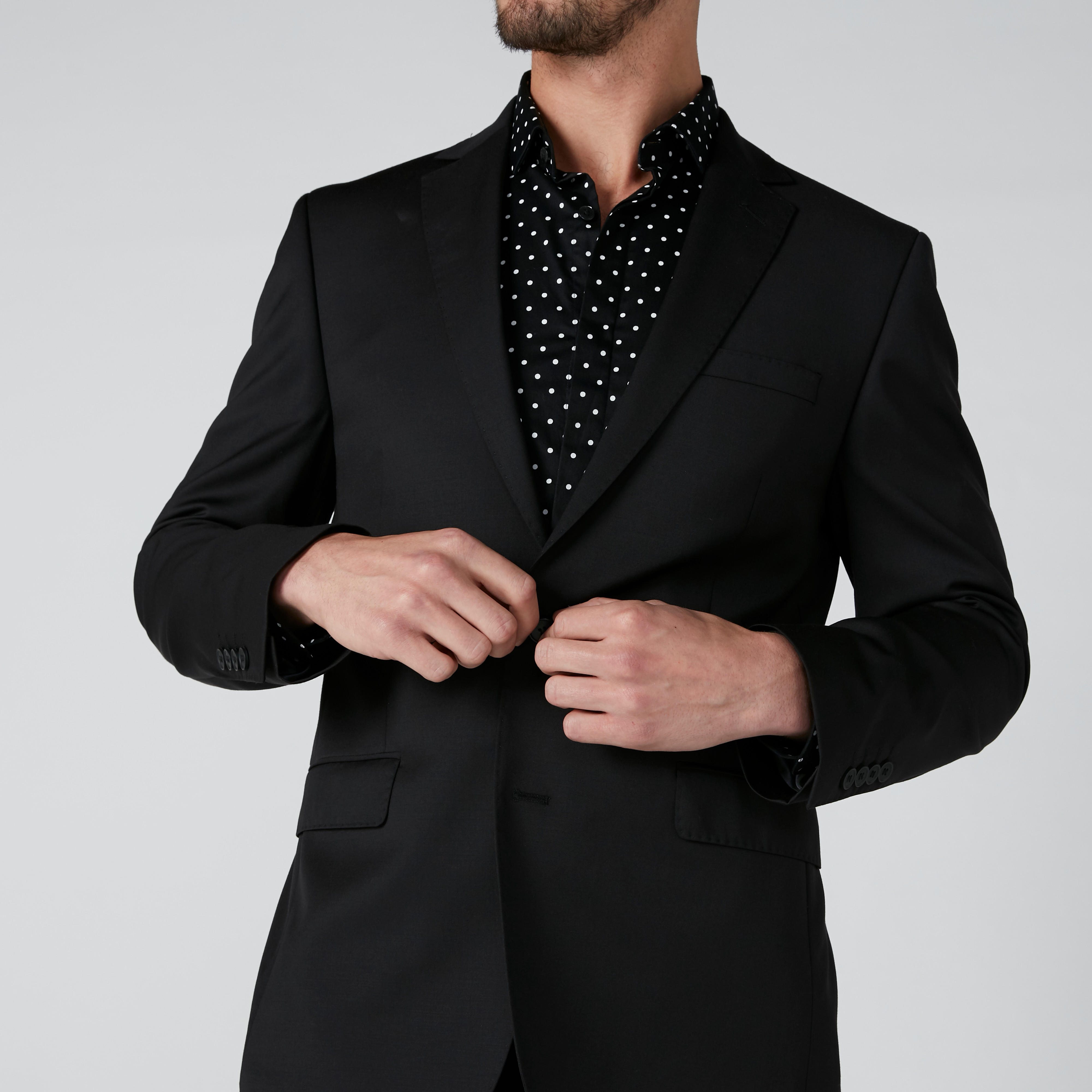 جاكيت رسمي بأكمام طويلة وزر إغلاق-men-clothing-jacketsandblazers-jackets-image-2