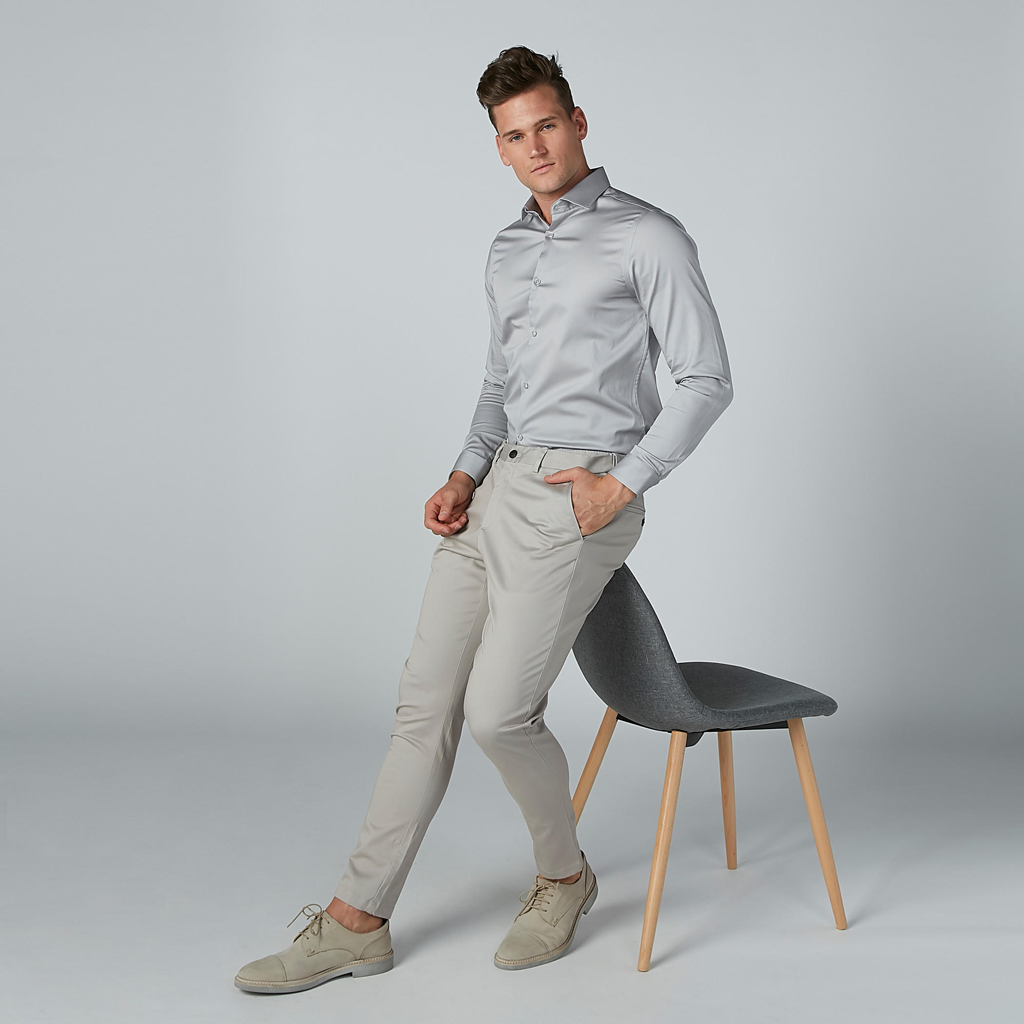 قميص سادة بأكمام طويلة وأزرار-men-clothing-shirts-image-3