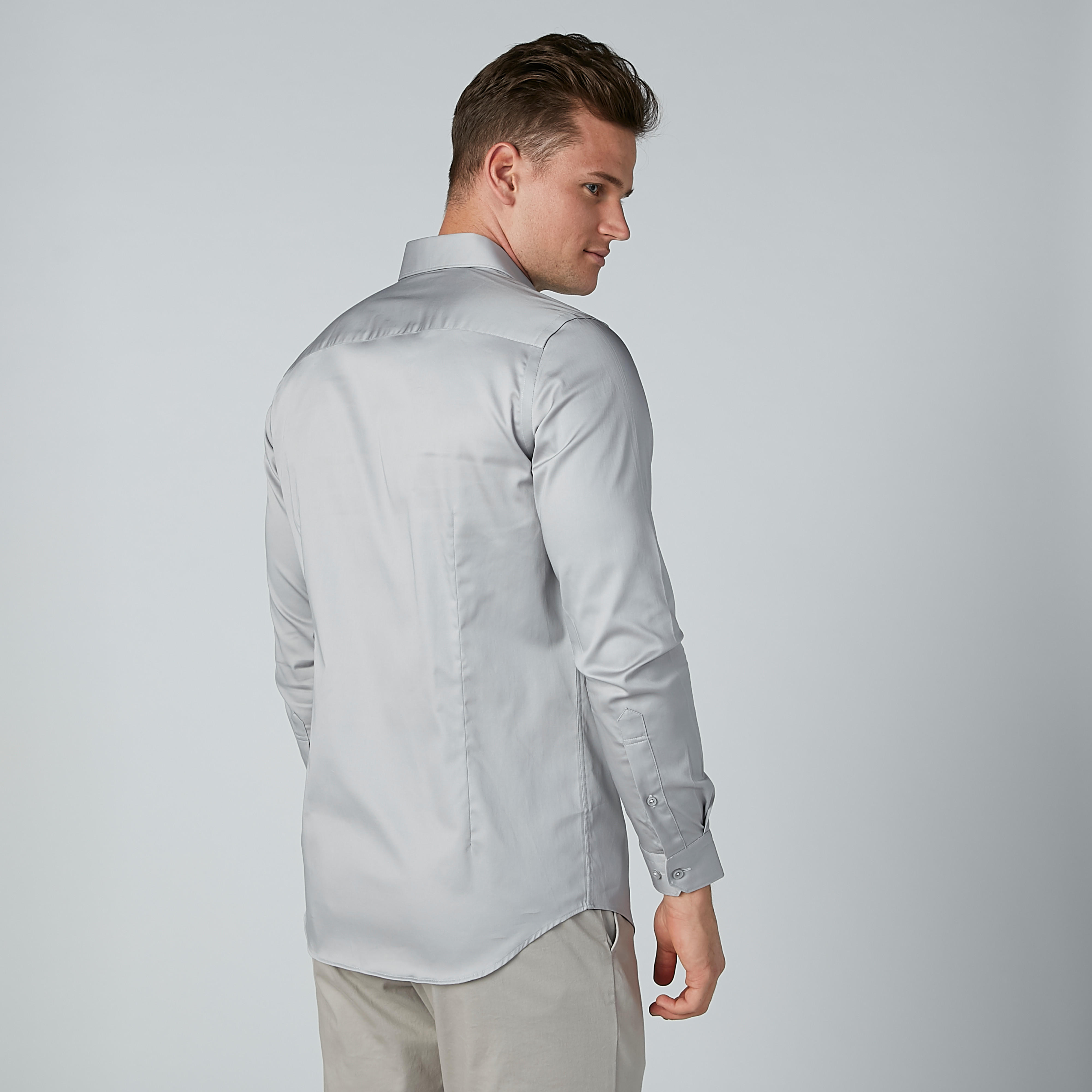 قميص سادة بأكمام طويلة وأزرار-men-clothing-shirts-image-2