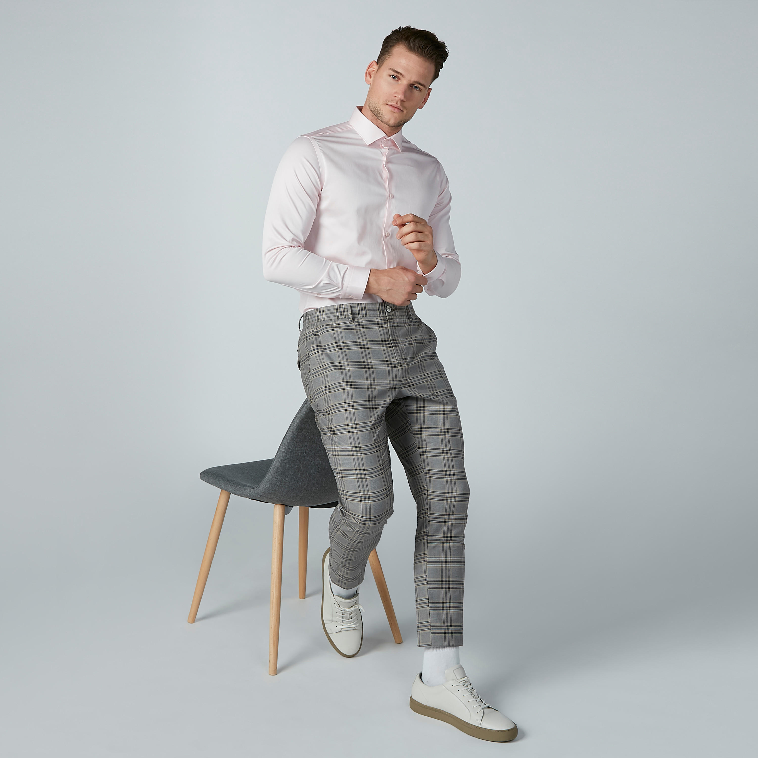قميص سادة بأكمام طويلة وياقة عادية-men-clothing-shirts-image-4