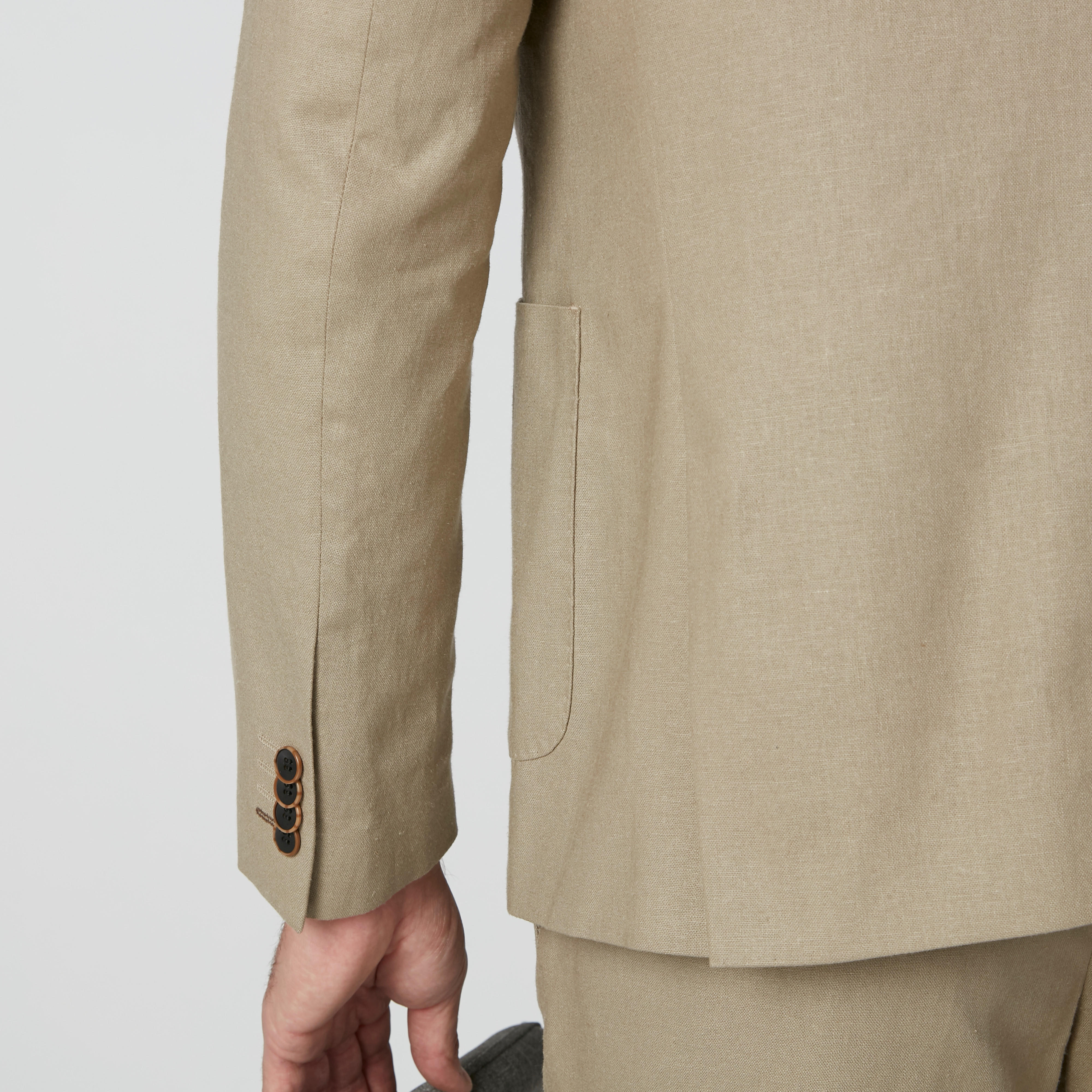 Textured Blazer with Notched Lapel and Button Closure-men-winterwear-jacketsandblazers-image-6
