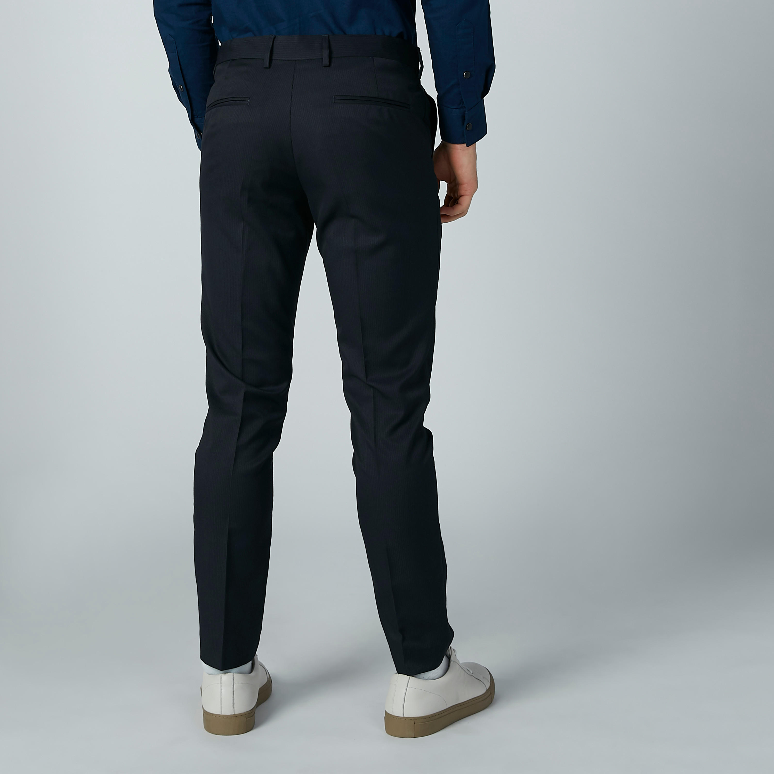 بنطال طويل سادة بجيوب وحلقات للحزام-men-clothing-bottoms-trousersandchinos-trousers-image-5
