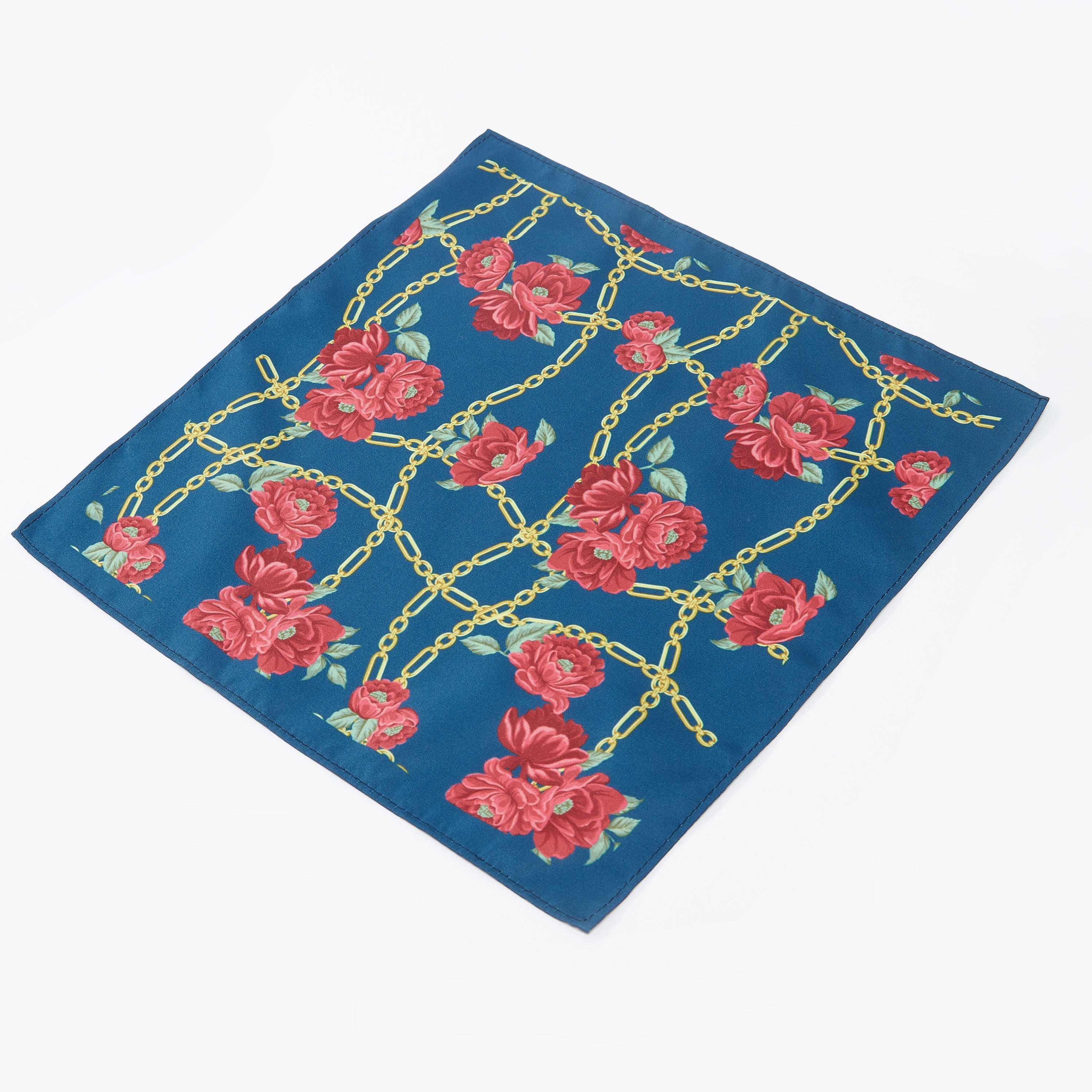 طقم بابيون سادة ومنديل جيب بطبعات-men-tiesandcufflinks-pocketsquares-image-1