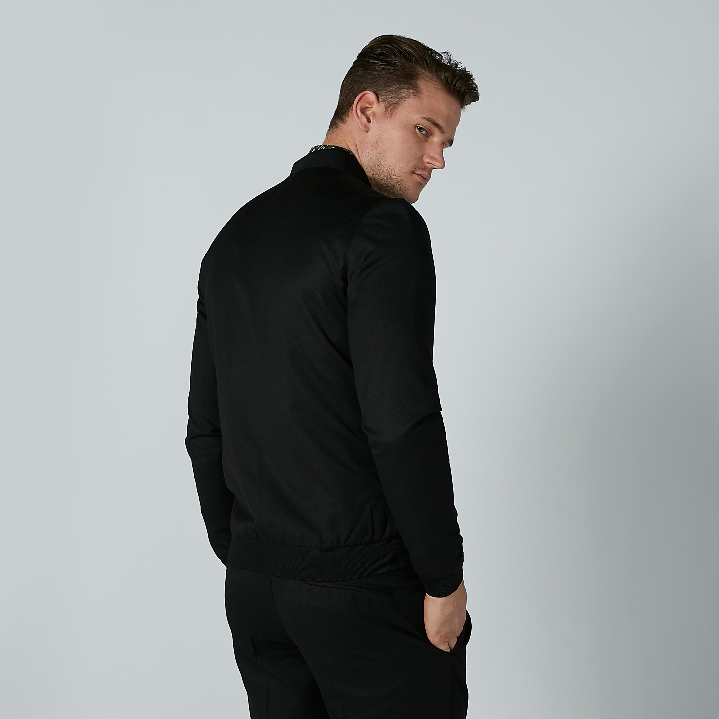 جاكيت بومبر سادة بأكمام طويلة وسحّاب إغلاق-men-clothing-jacketsandblazers-jackets-image-5