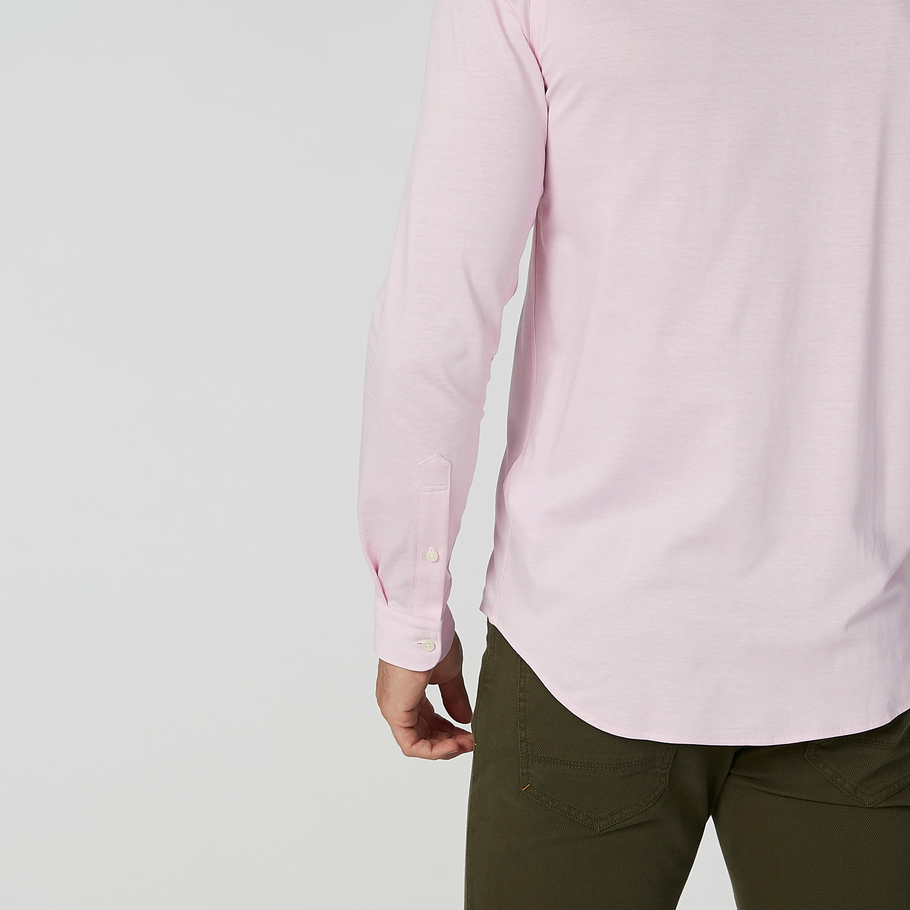 Sustainable Slim Fit Plain Formal Shirt with Long Sleeves-men-clothing-shirts-image-5