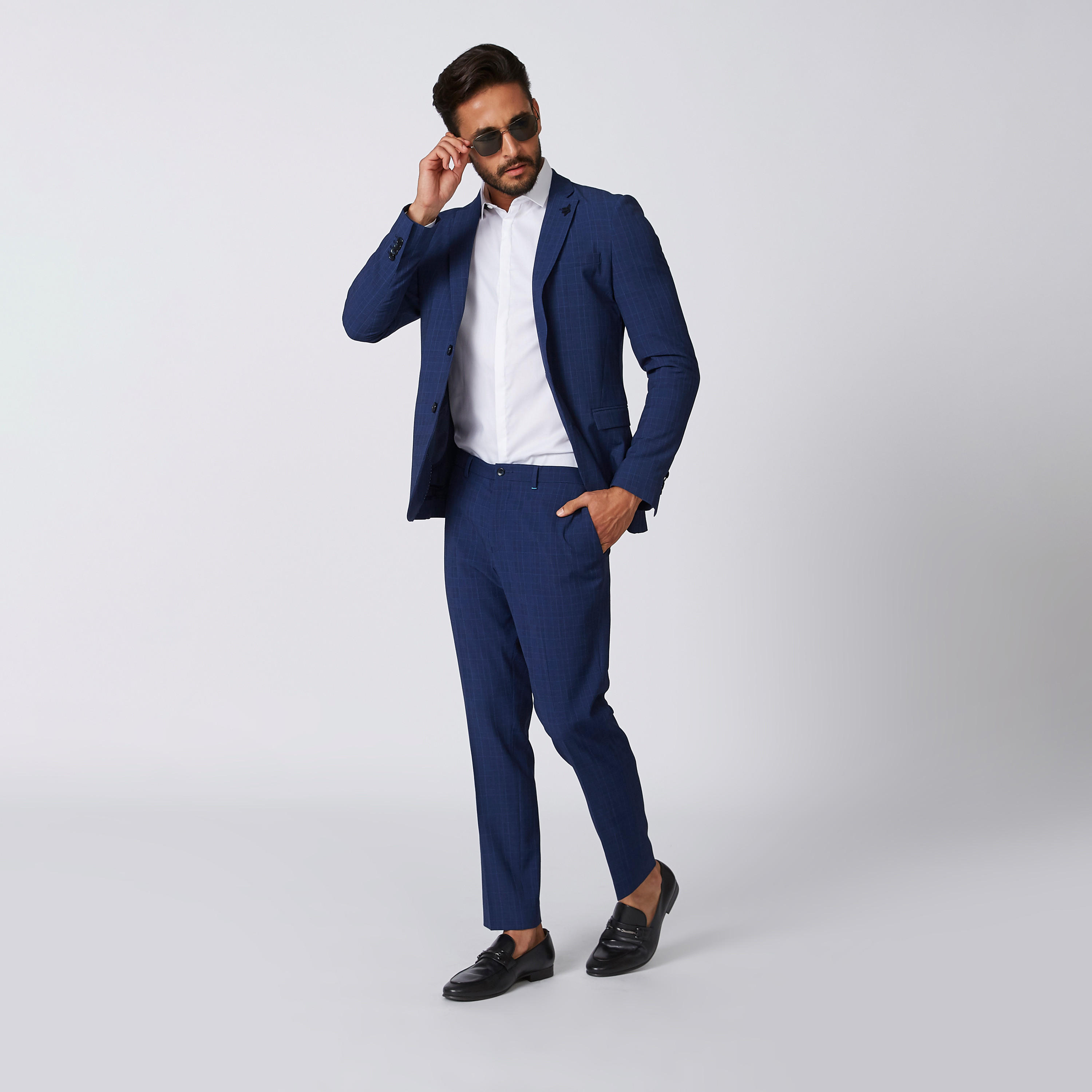 قميص مستدام سليم بأكمام طويلة-men-clothing-shirts-image-1