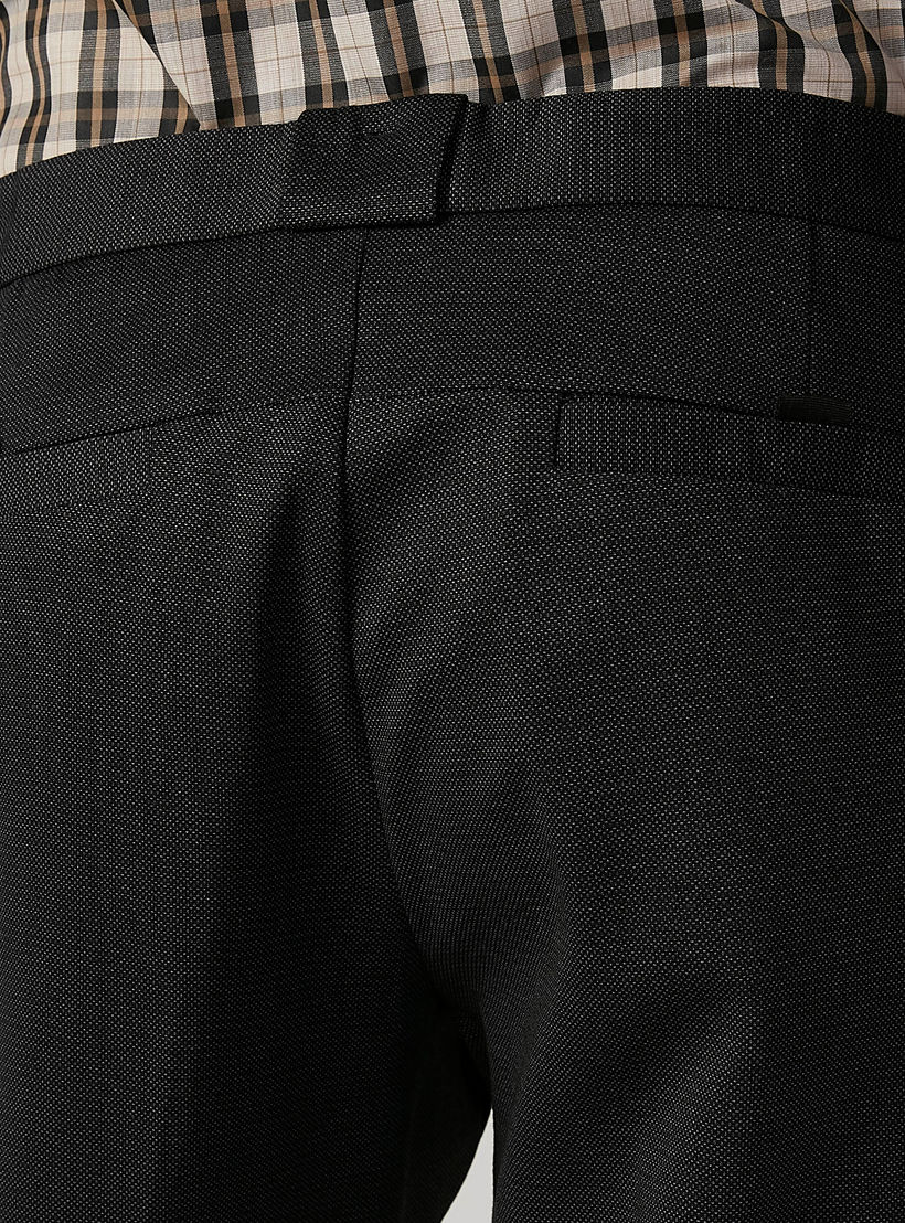 بنطلون سكيني بارز الملمس بخصر متوسط الارتفاع وجيوب-men-clothing-bottoms-trousersandchinos-trousers-image-5