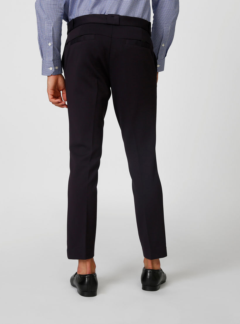 بنطلون سكيني سادة بخصر متوسط الارتفاع وجيوب-men-clothing-bottoms-trousersandchinos-trousers-image-4