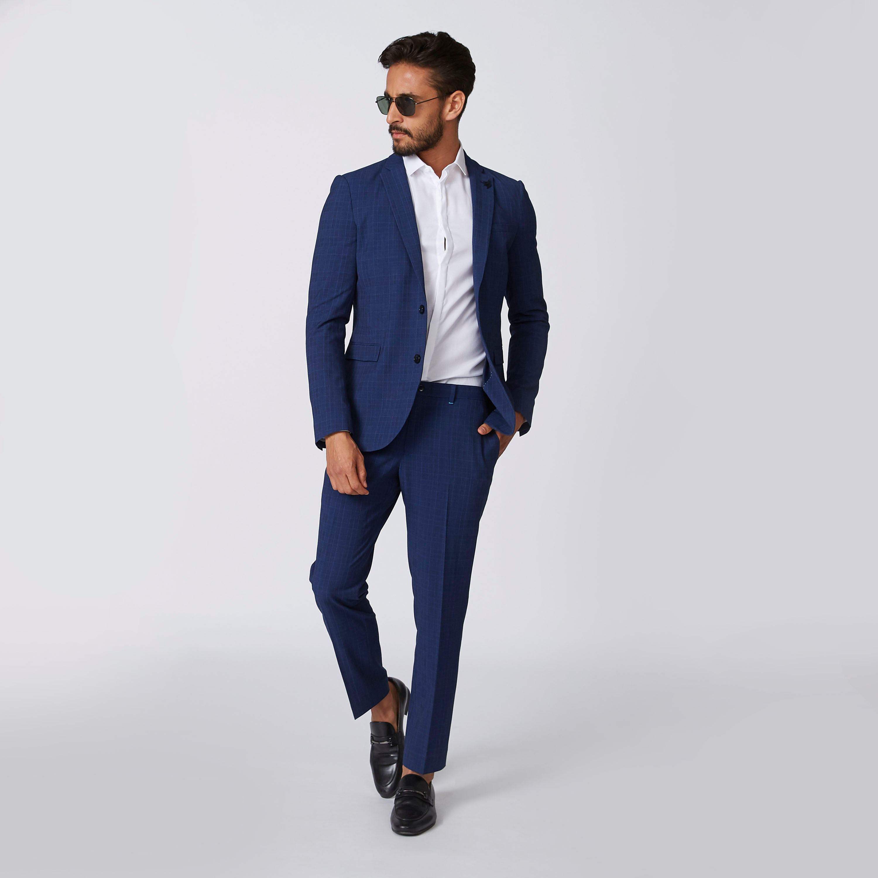 بنطلون كاروهات بقصّة سكيني وجيوب-men-clothing-bottoms-trousersandchinos-trousers-image-3