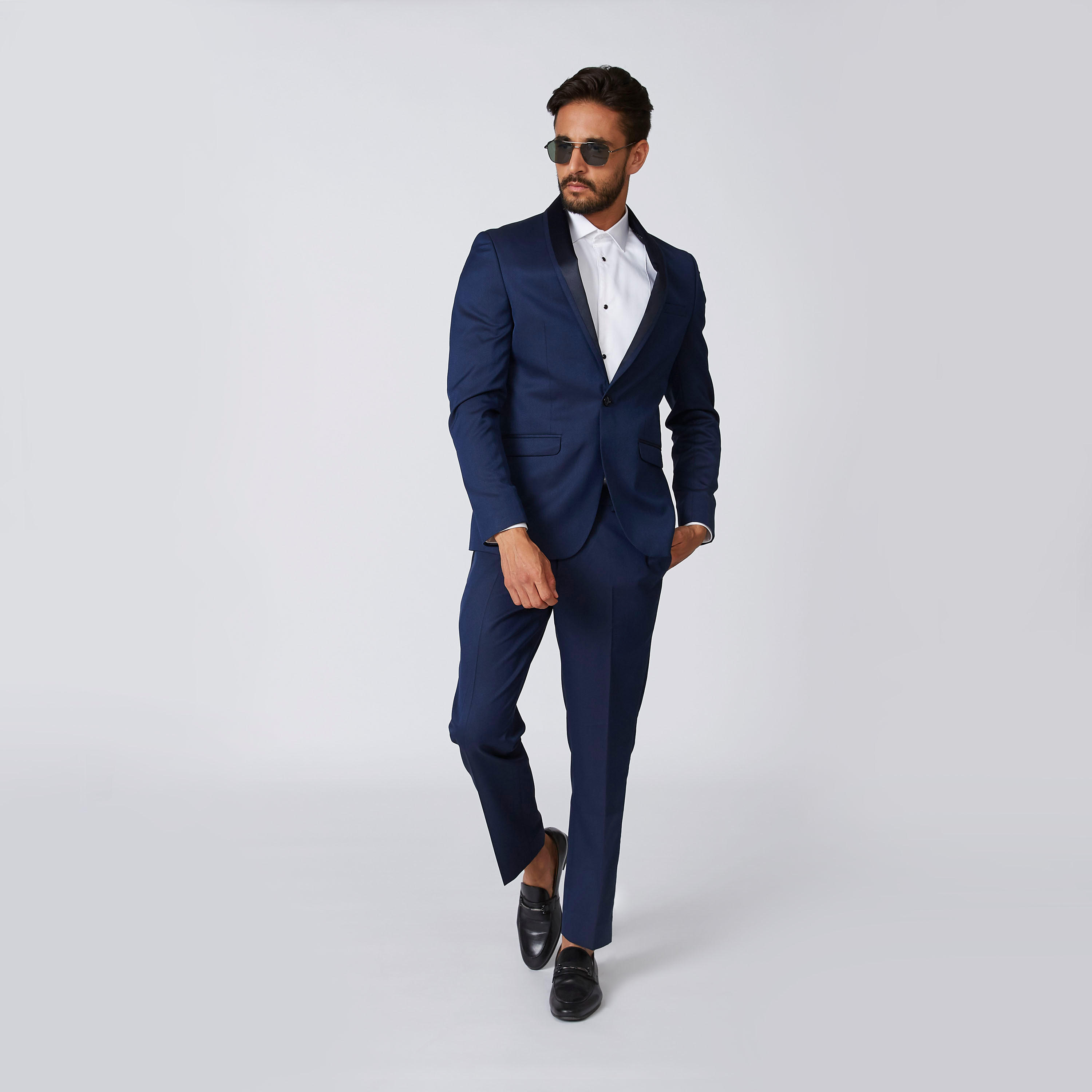 بليزر بارز الملمس بقصّة سليم وأكمام طويلة وأزرار-men-winterwear-jacketsandblazers-image-3