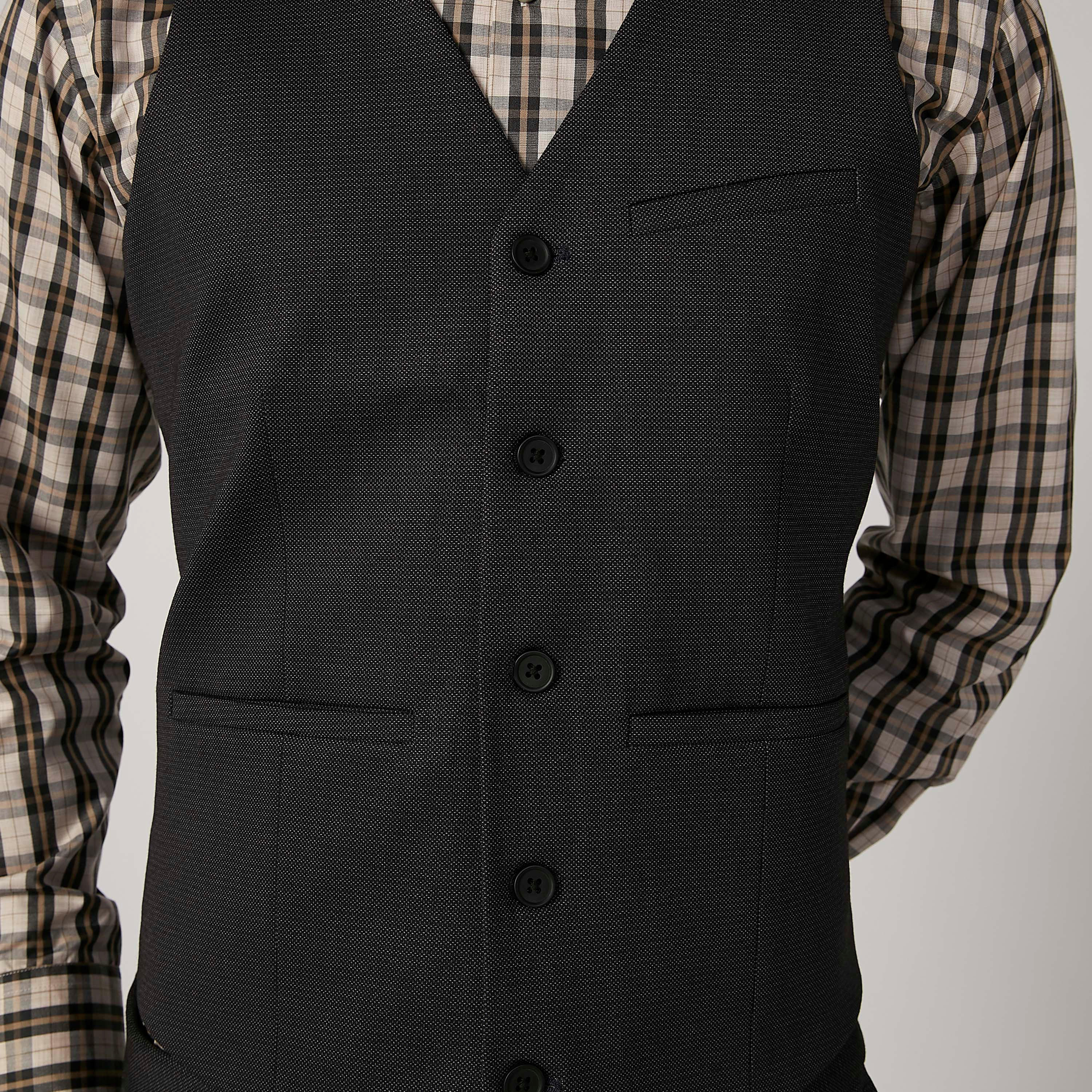 فيست رسمي سليم بارز الملمس بجيوب داخلية-men-clothing-jacketsandblazers-coats-image-5