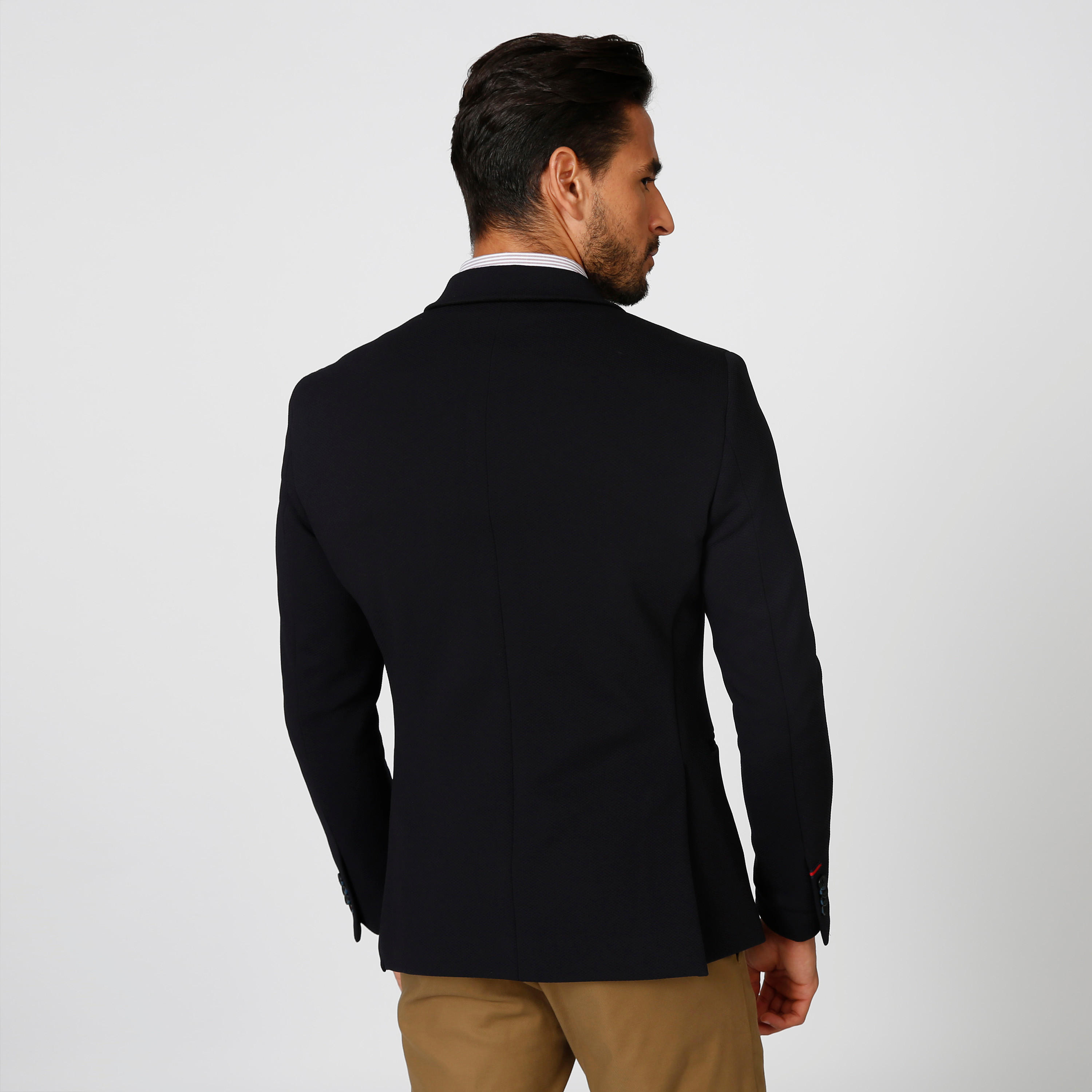 جاكيت سكيني بارز الملمس بياقة طويلة وأكمام طويلة-men-winterwear-jacketsandblazers-image-5