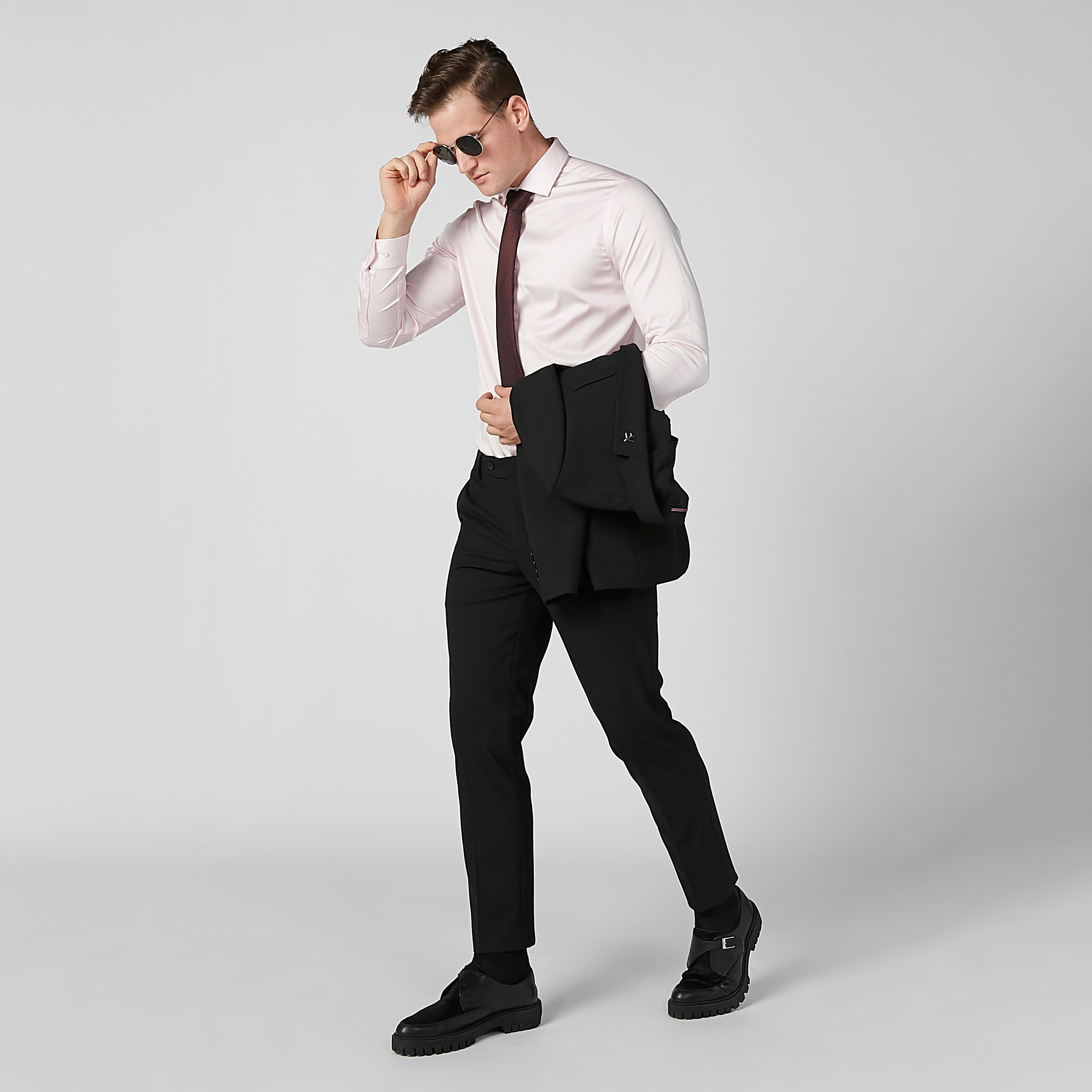 قميص سادة بأكمام طويلة وياقة عادية-men-clothing-shirts-image-3