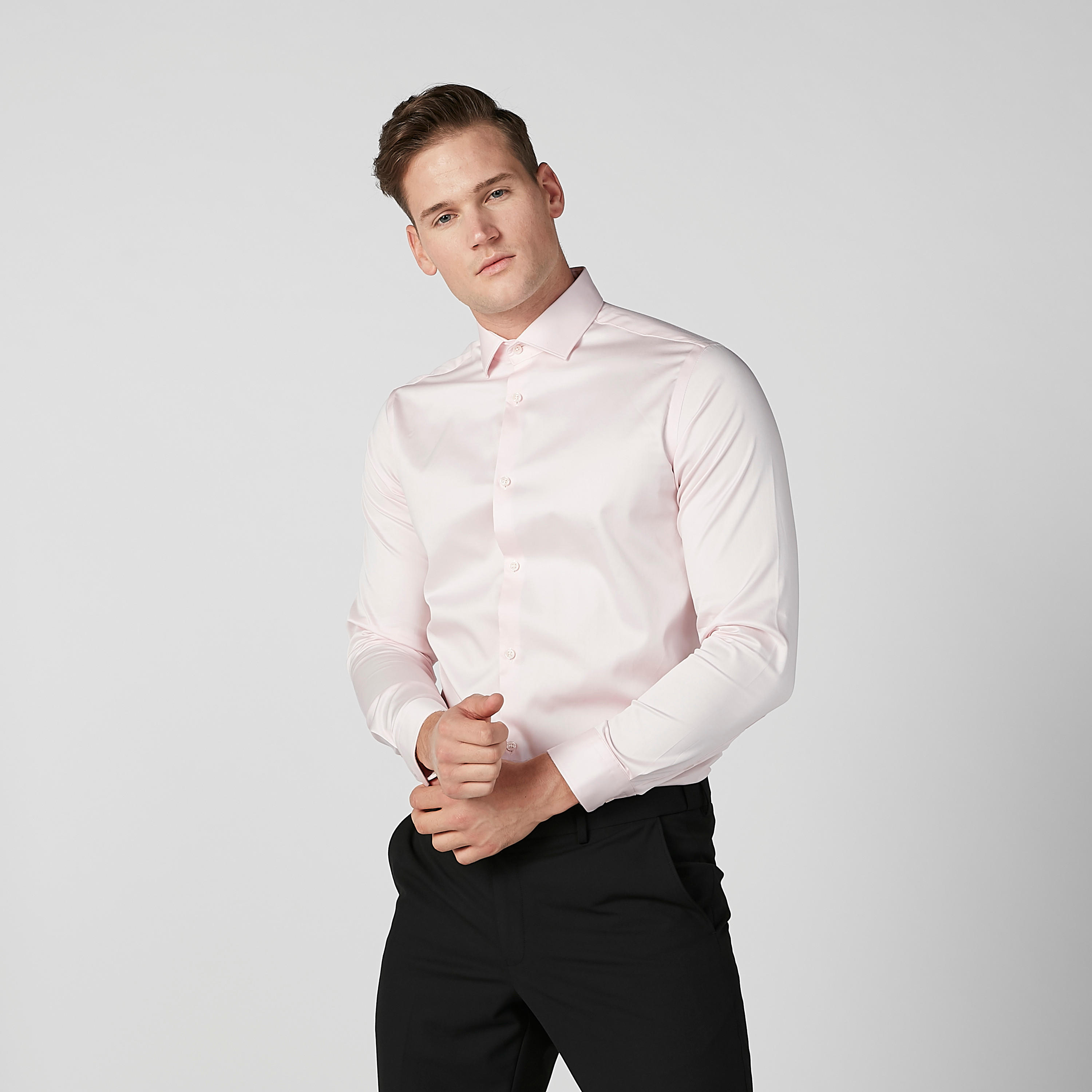 قميص سادة بأكمام طويلة وياقة عادية-men-clothing-shirts-image-5