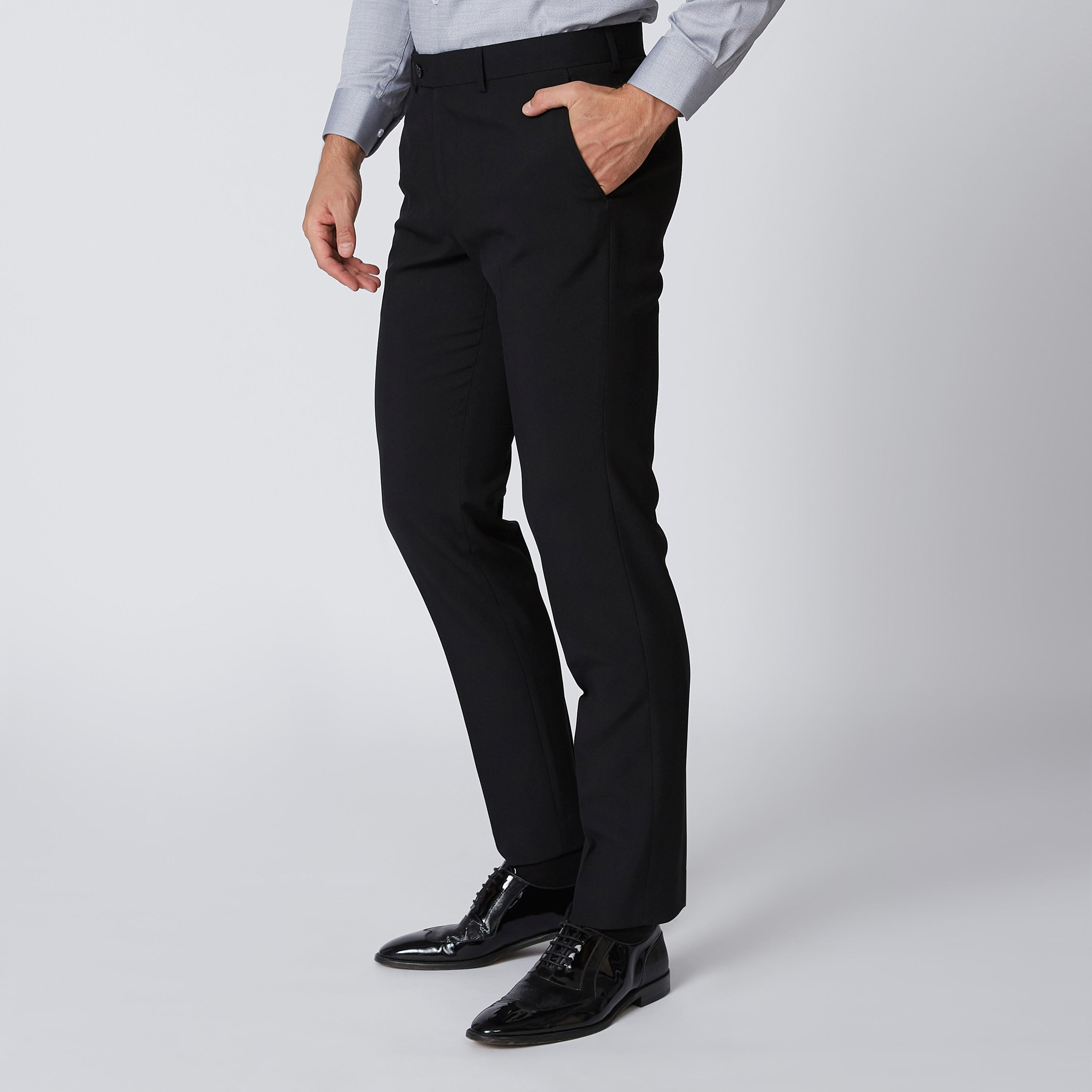 بنطلون سادة بجيوب وحلقات للحزام-men-clothing-bottoms-trousersandchinos-trousers-image-4