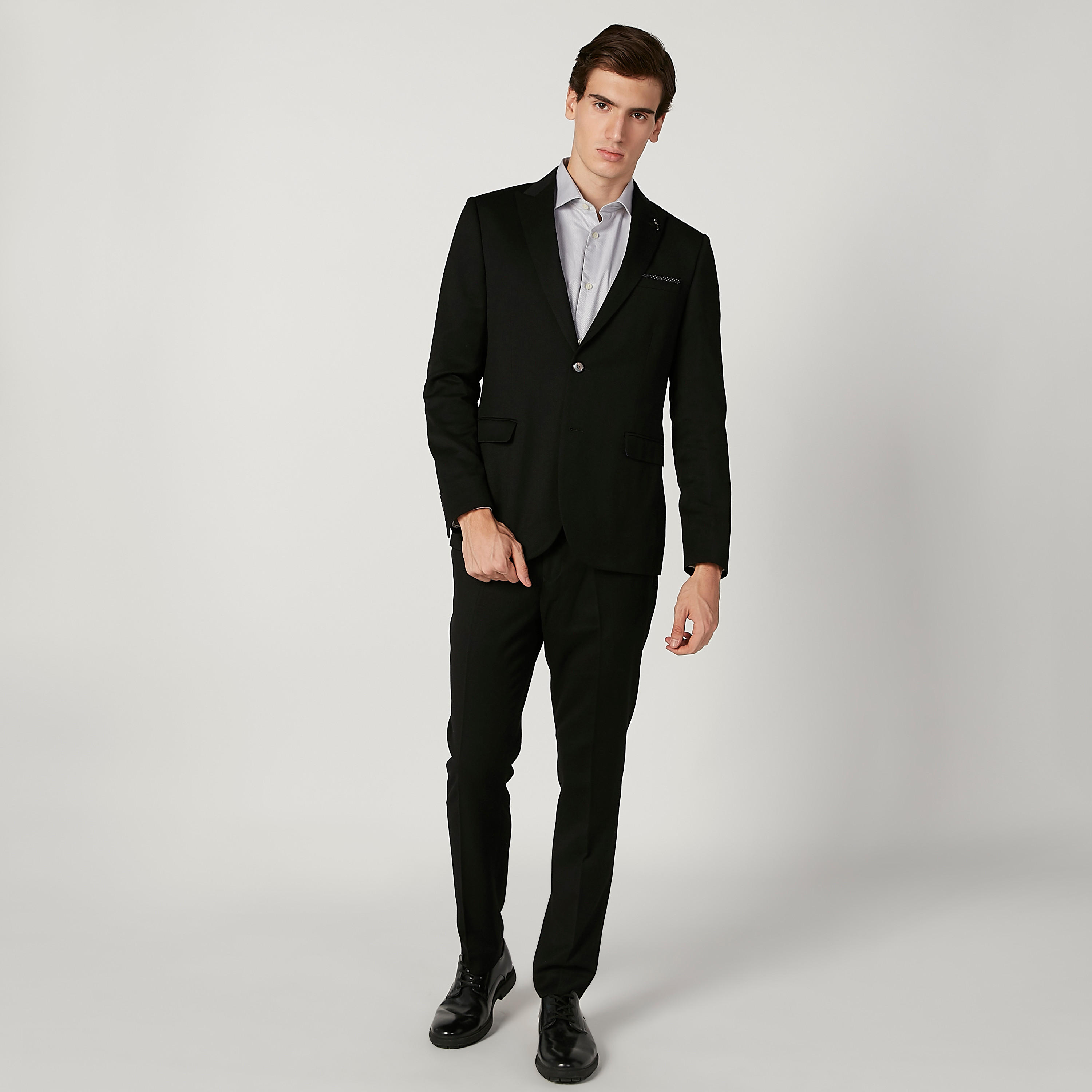 قميص رسمي مستدام بارز الملمس بأكمام طويلة -men-clothing-shirts-image-2