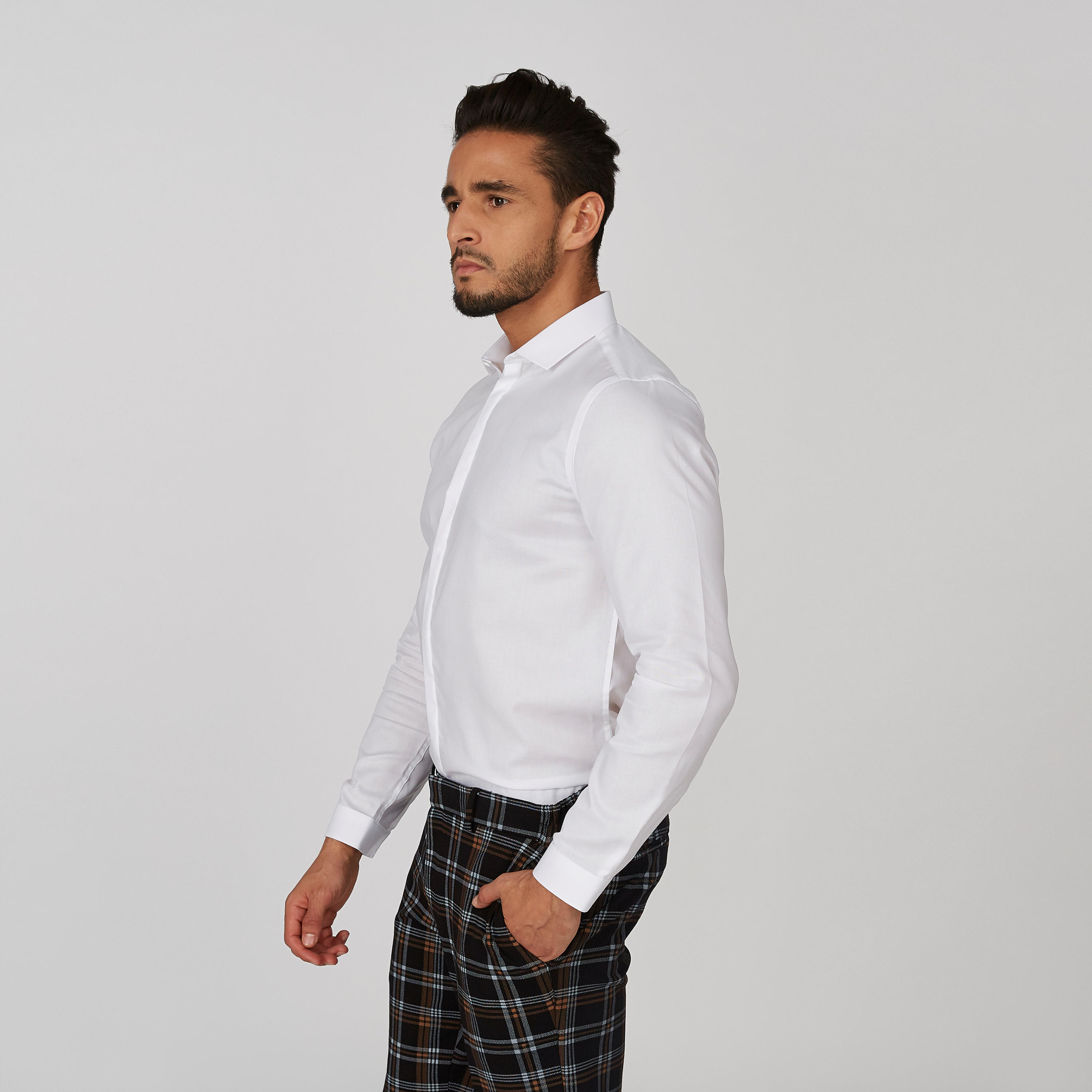 قميص رسمي سادة بياقة عاديّة وأكمام طويلة-men-clothing-shirts-image-3