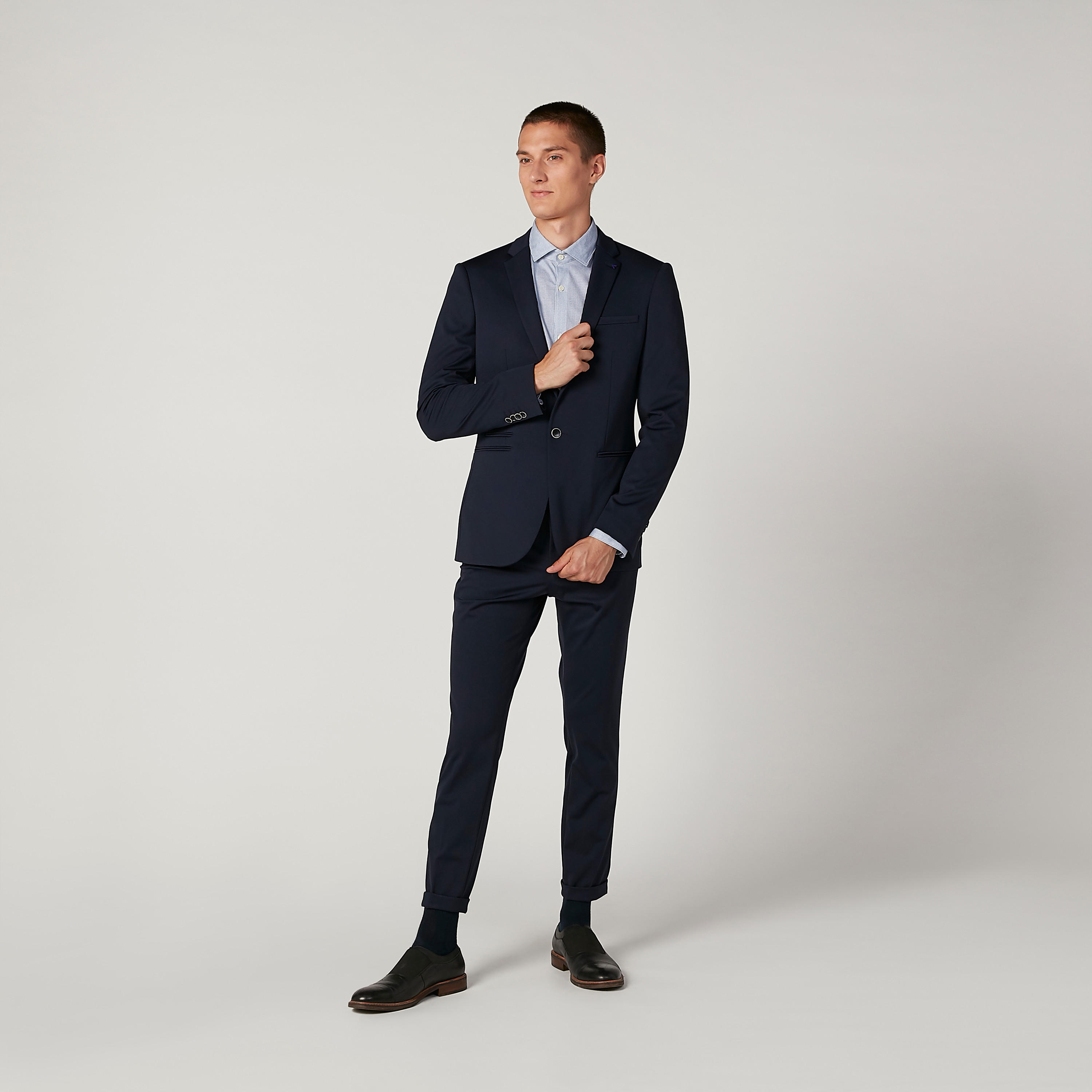 جاكيت بليزر سليم سادة بأكمام طويلة-men-winterwear-jacketsandblazers-image-2