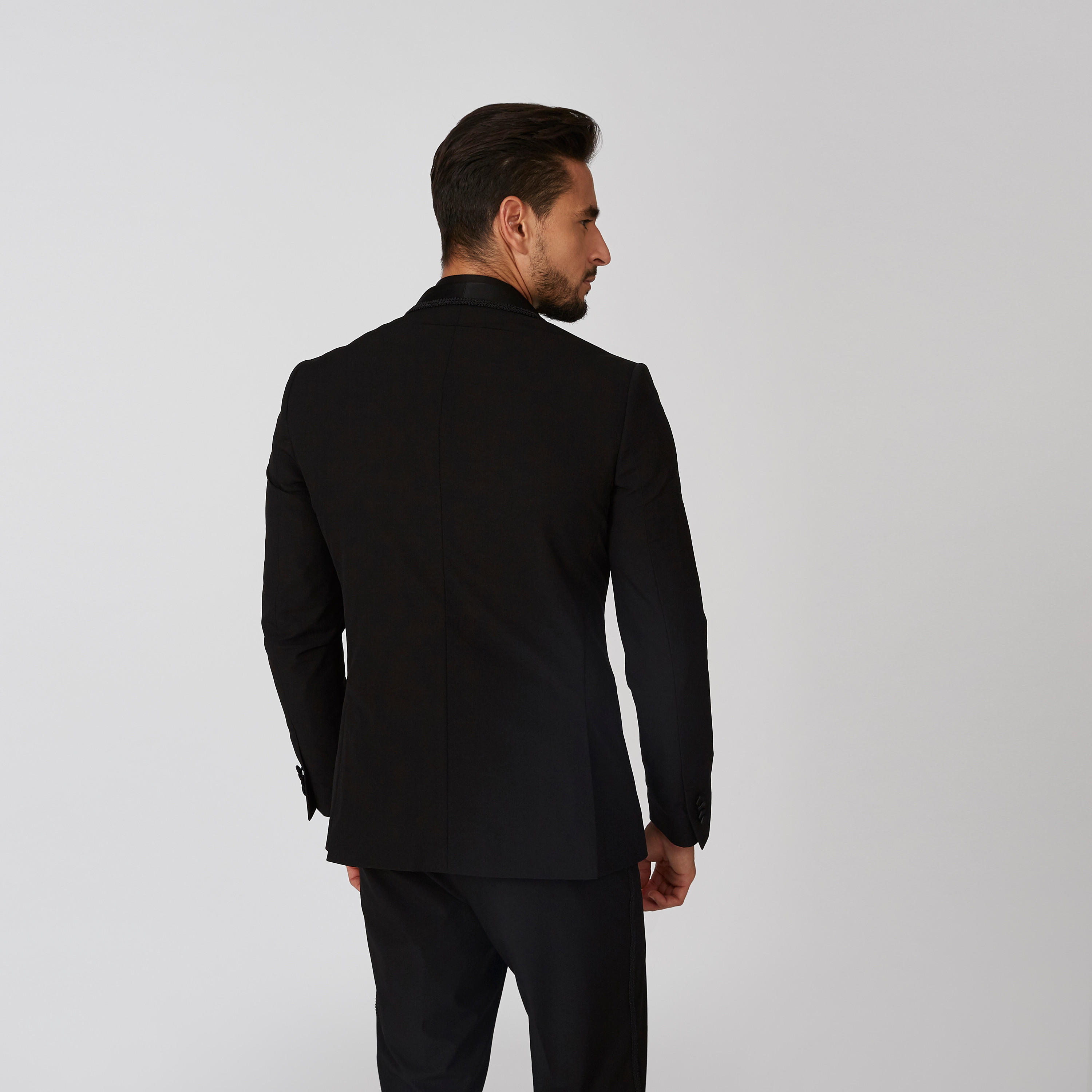 بليزر سليم سادة بياقة طويلة وأكمام طويلة-men-winterwear-jacketsandblazers-image-2